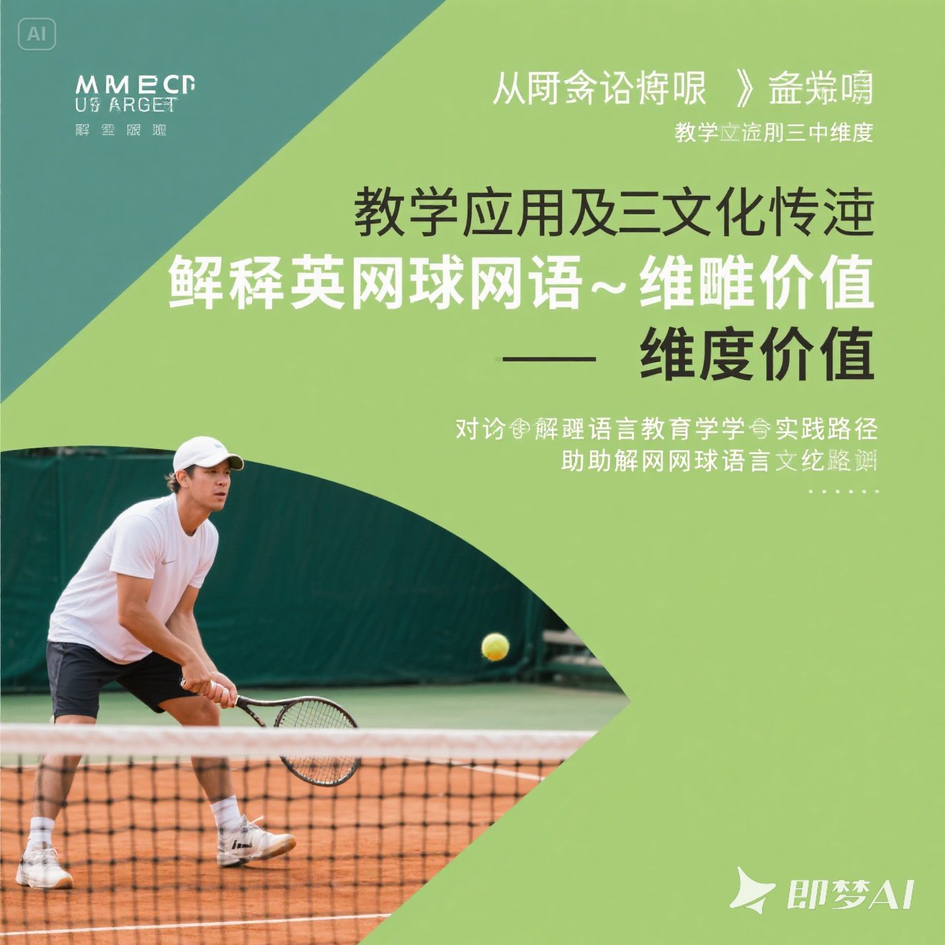 英语里对网球术语有哪些解释？