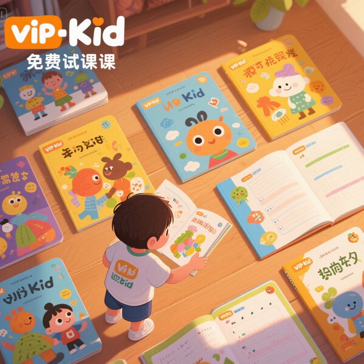 VIPKID 免费试听课的教材有哪些？