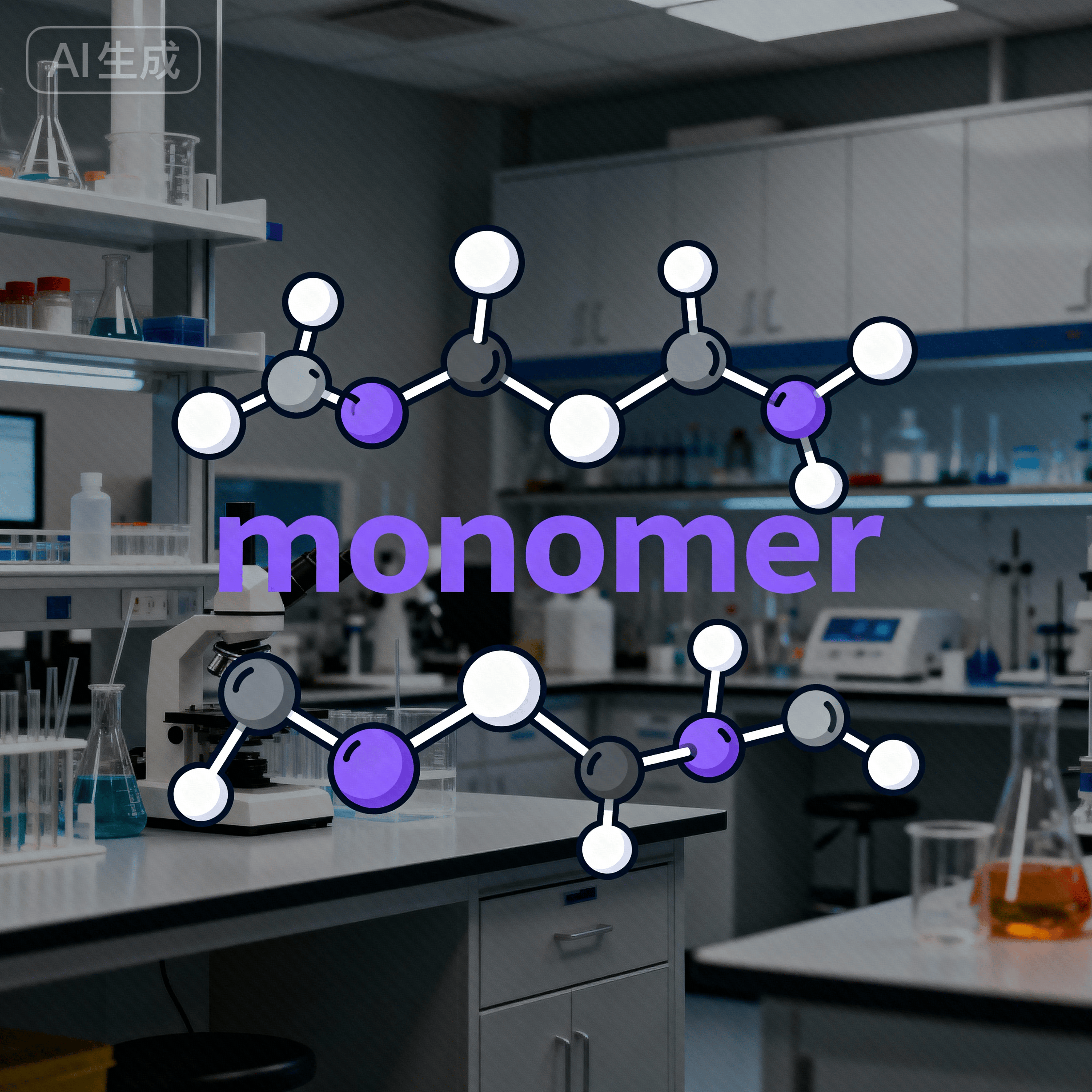 monomer是什么意思_monomer怎么读_音标'mɒnəmə