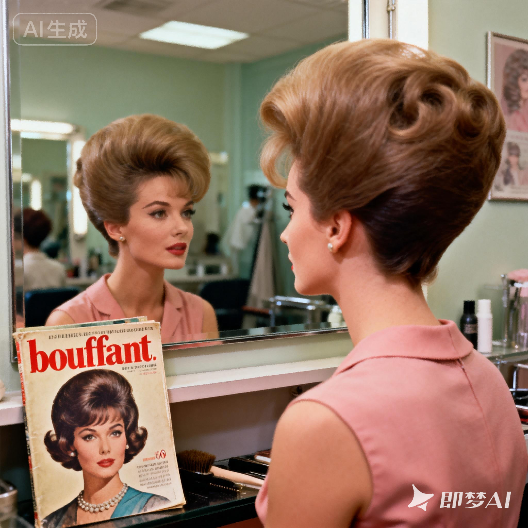 bouffant是什么意思_bouffant怎么读_音标'bu-fɒ̃