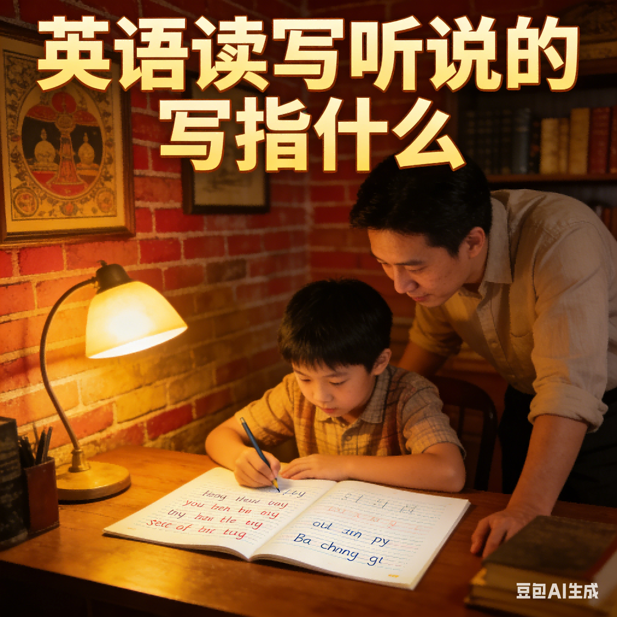 英语读写听说的写指什么