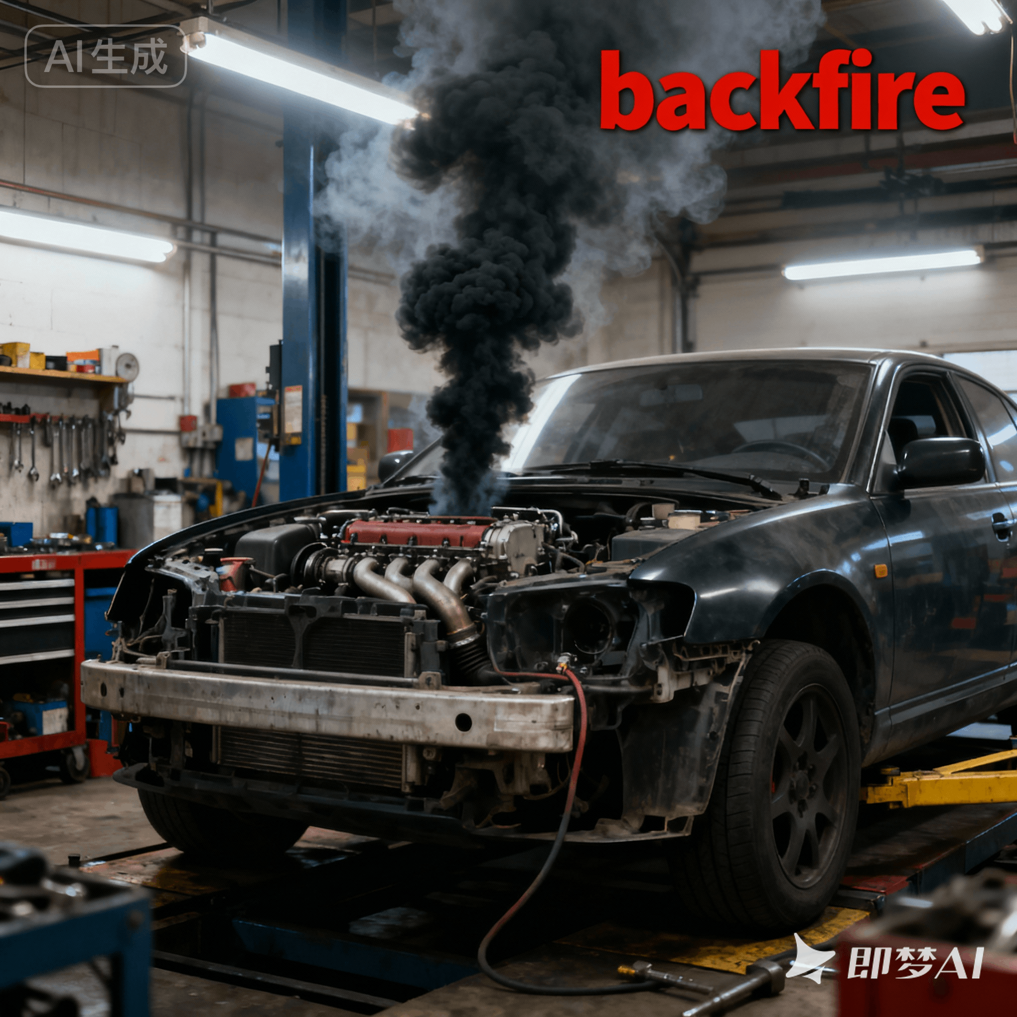 backfire是什么意思_backfire怎么读_音标ˌbæk'faɪə(r)