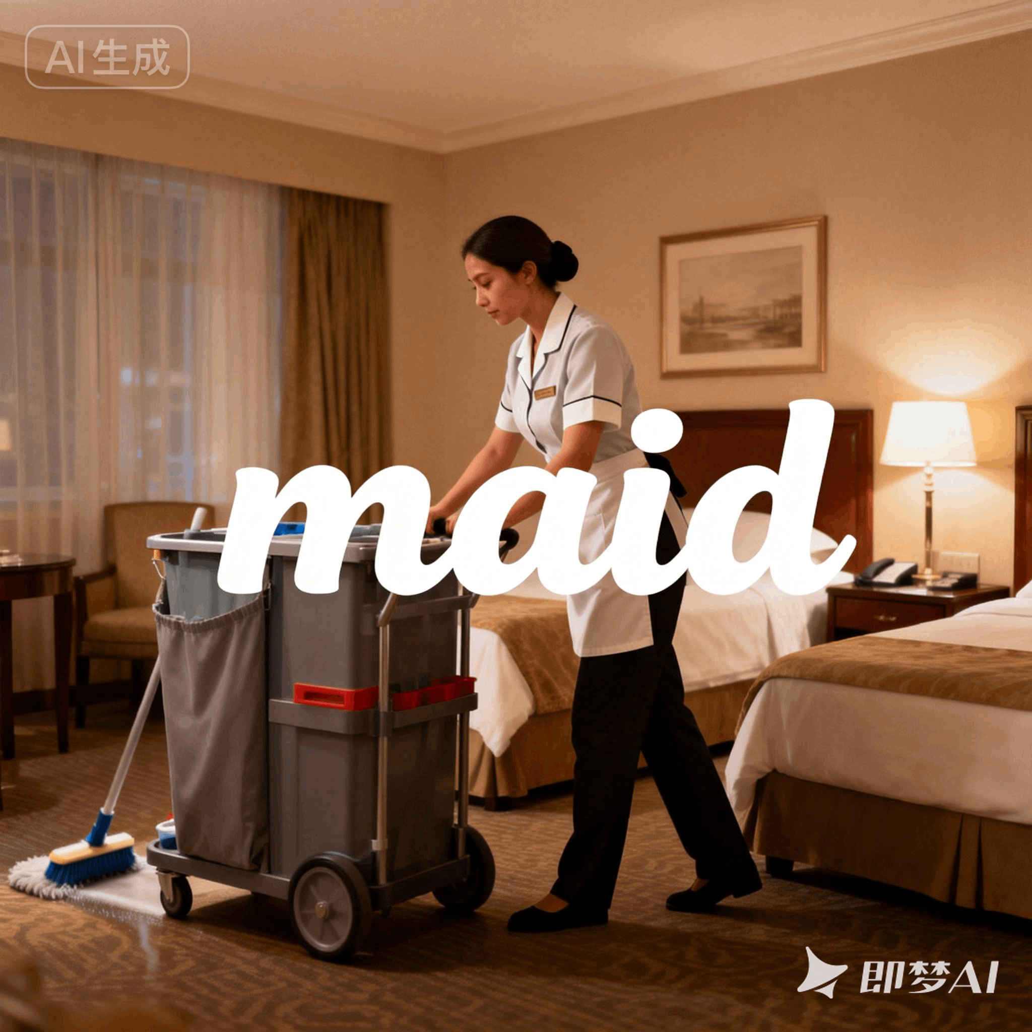 maid是什么意思_maid怎么读_音标meɪd