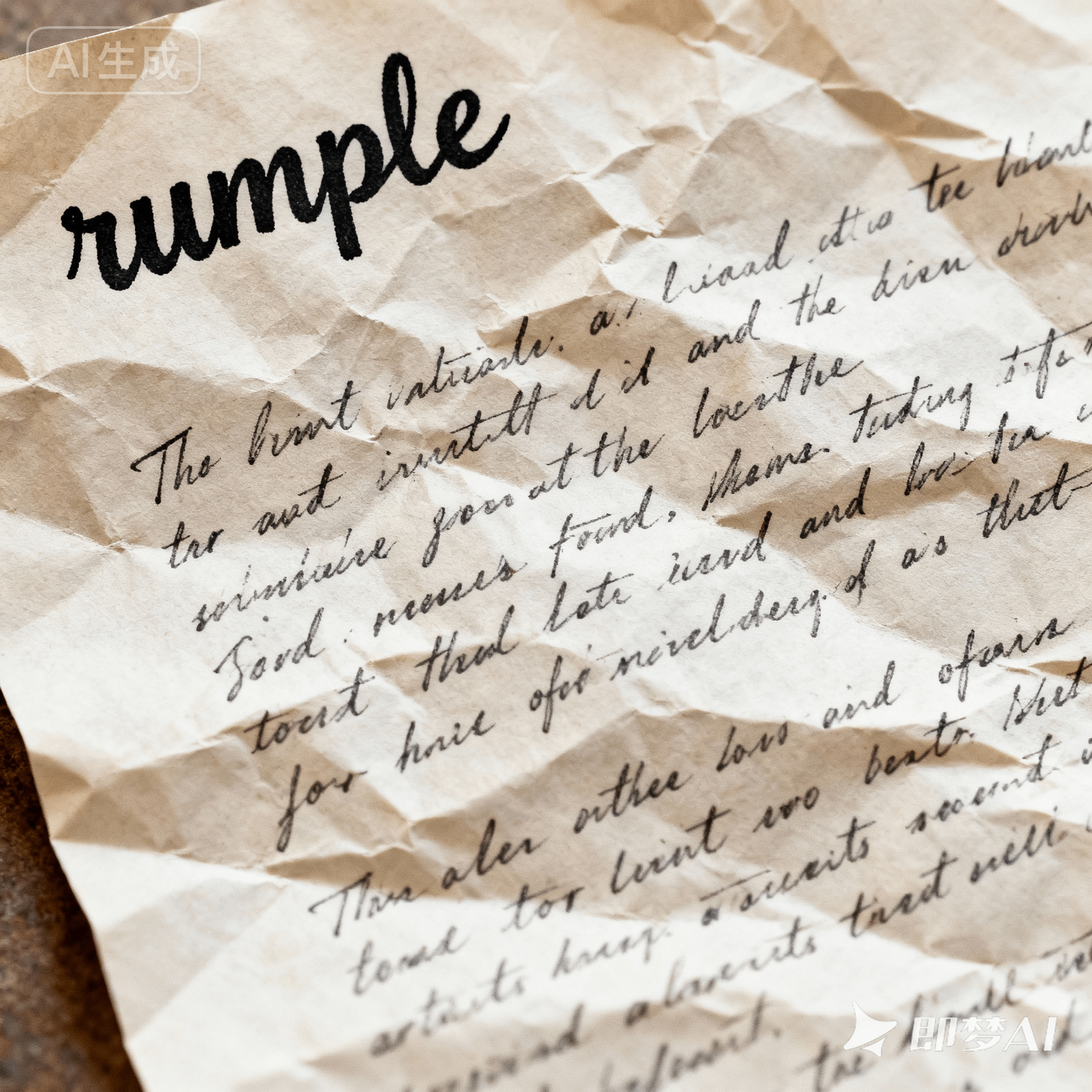 rumple是什么意思_rumple怎么读_音标'rʌmpl