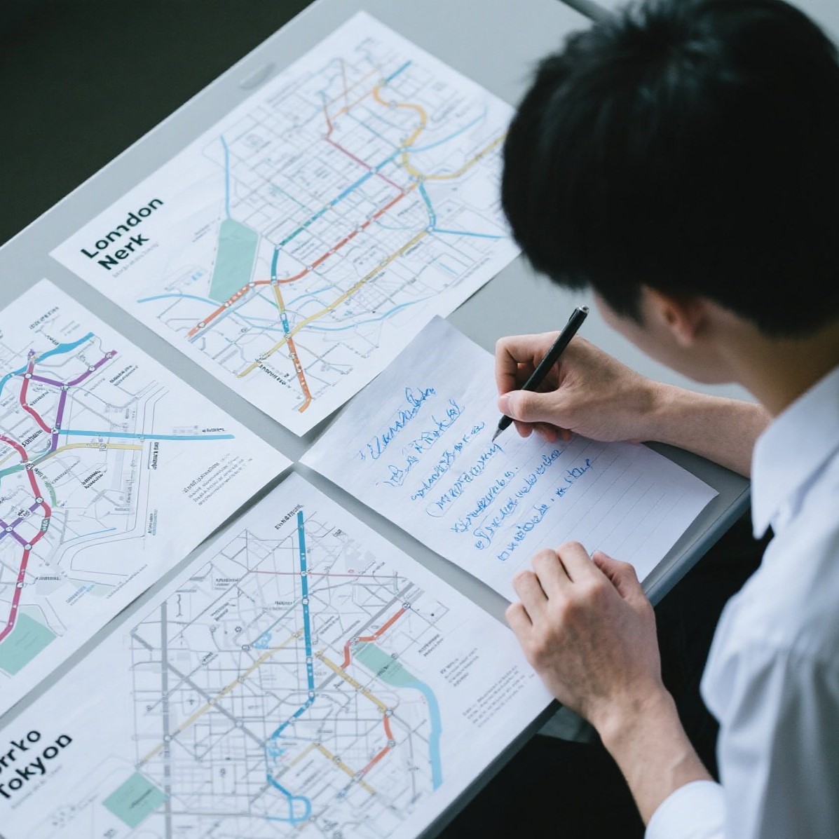 地铁线路图的英文名称是什么？