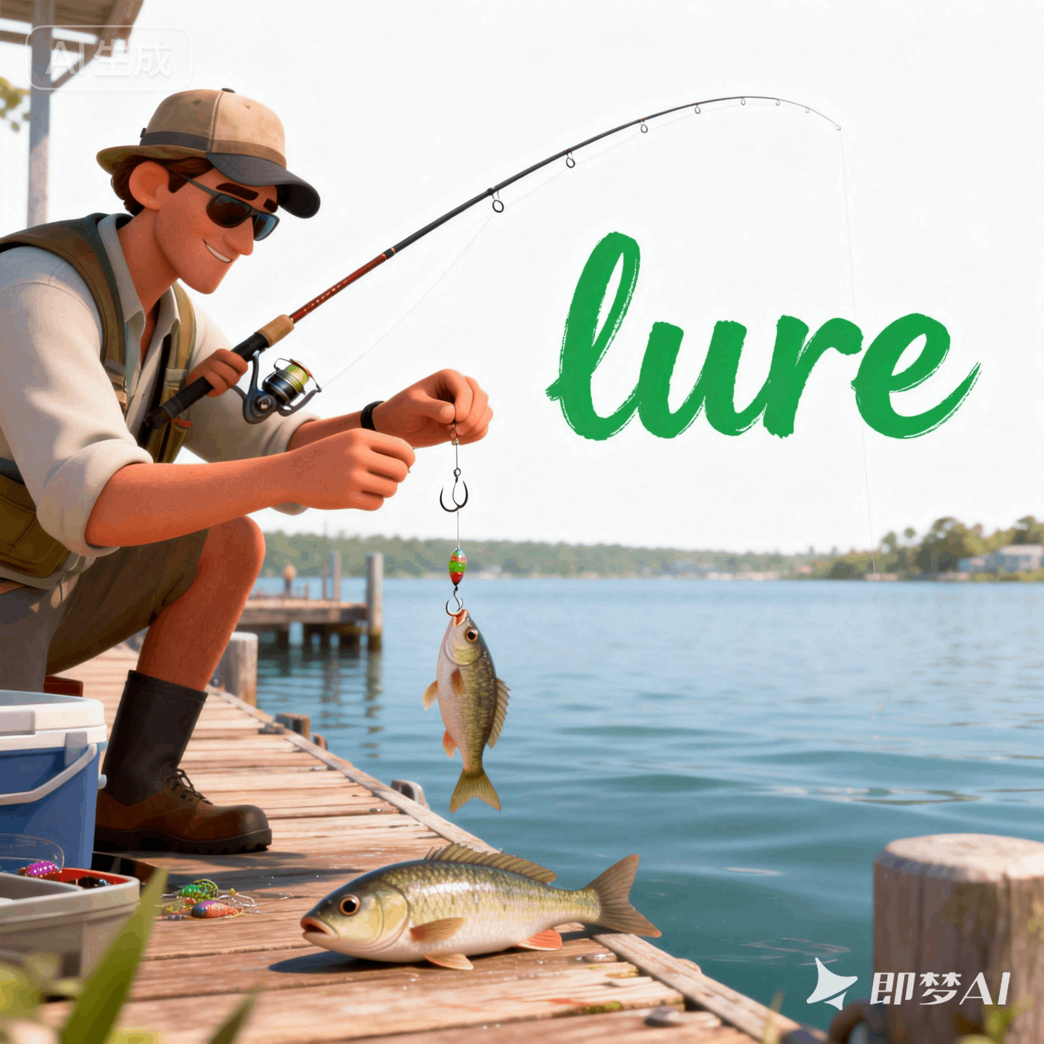 lure是什么意思_lure怎么读_音标lʊə(r)