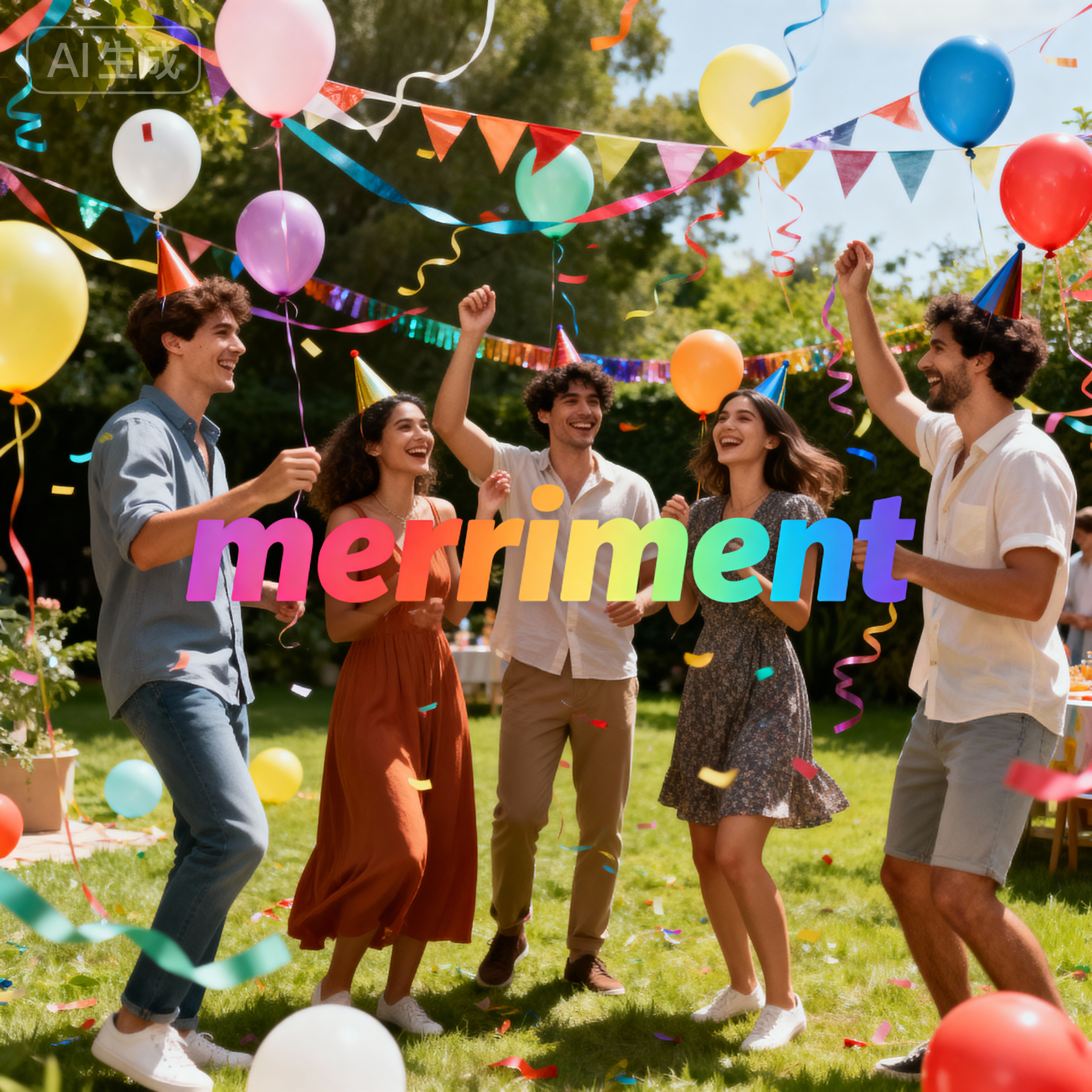 merriment是什么意思_merriment怎么读_音标ˈmerɪmənt