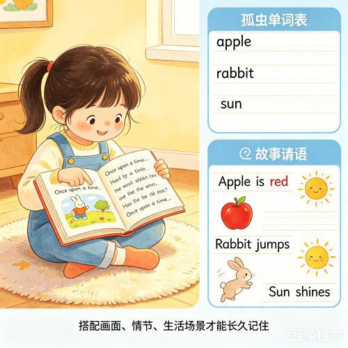 学英语是靠背单词吗