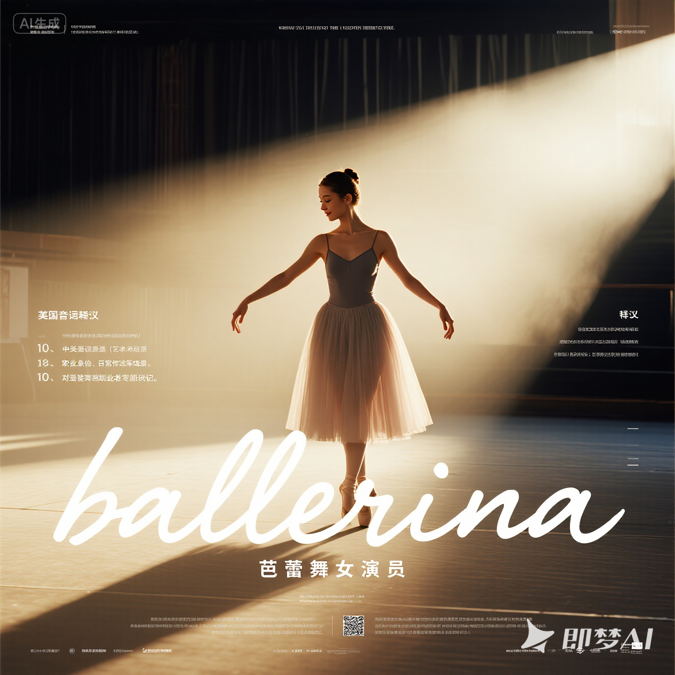 ballerina 是什么意思_ballerina 怎么读_音标ˌbæləˈri-nə
