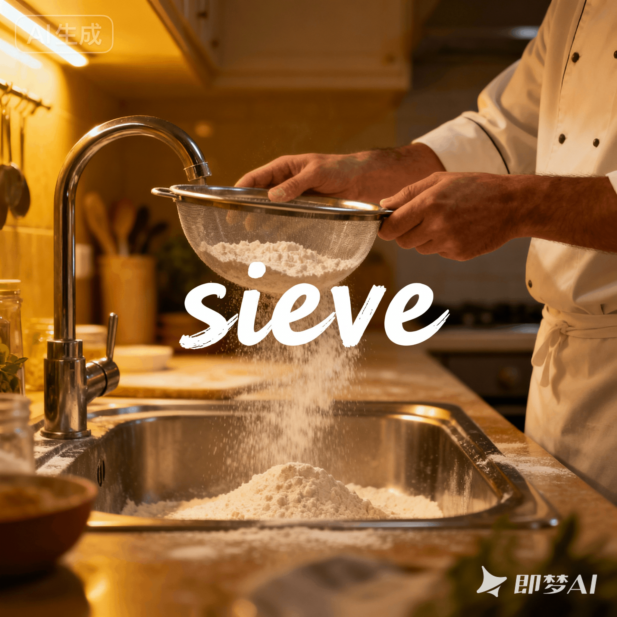 sieve是什么意思_sieve怎么读_音标sɪv