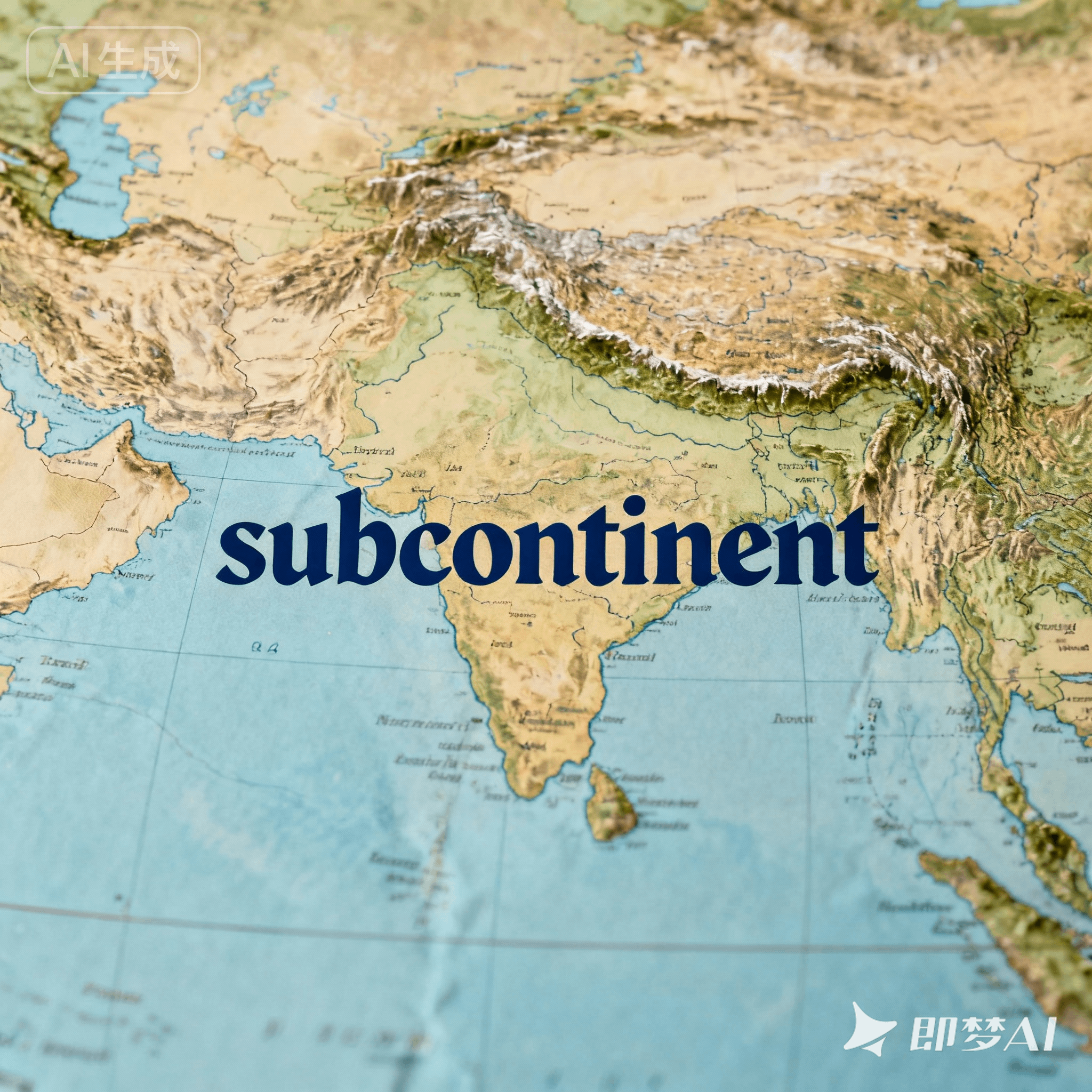 subcontinent是什么意思_subcontinent怎么读_音标ˌsʌbˈkɒntɪnənt