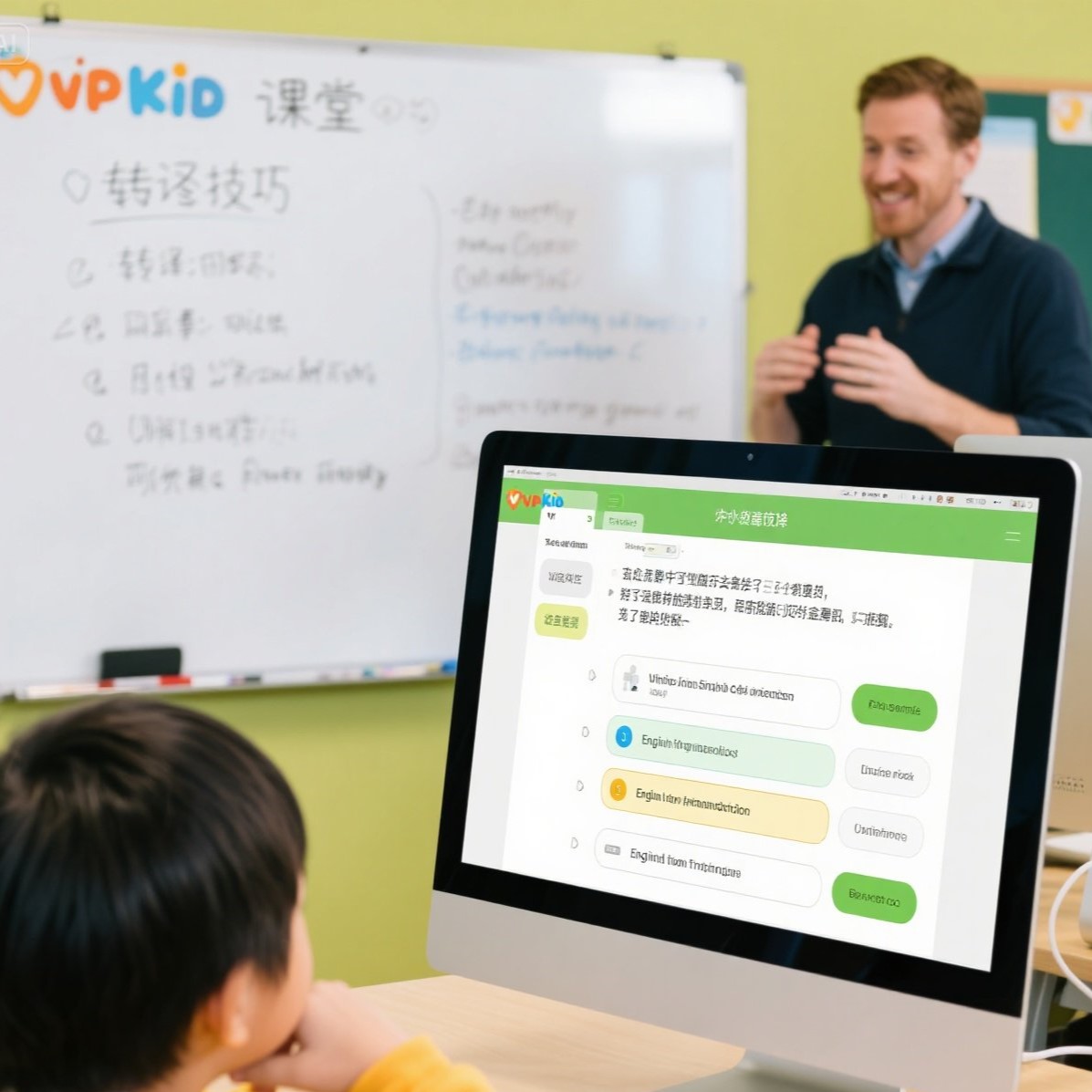 VIPKID 英语课程有哪些学生翻译？