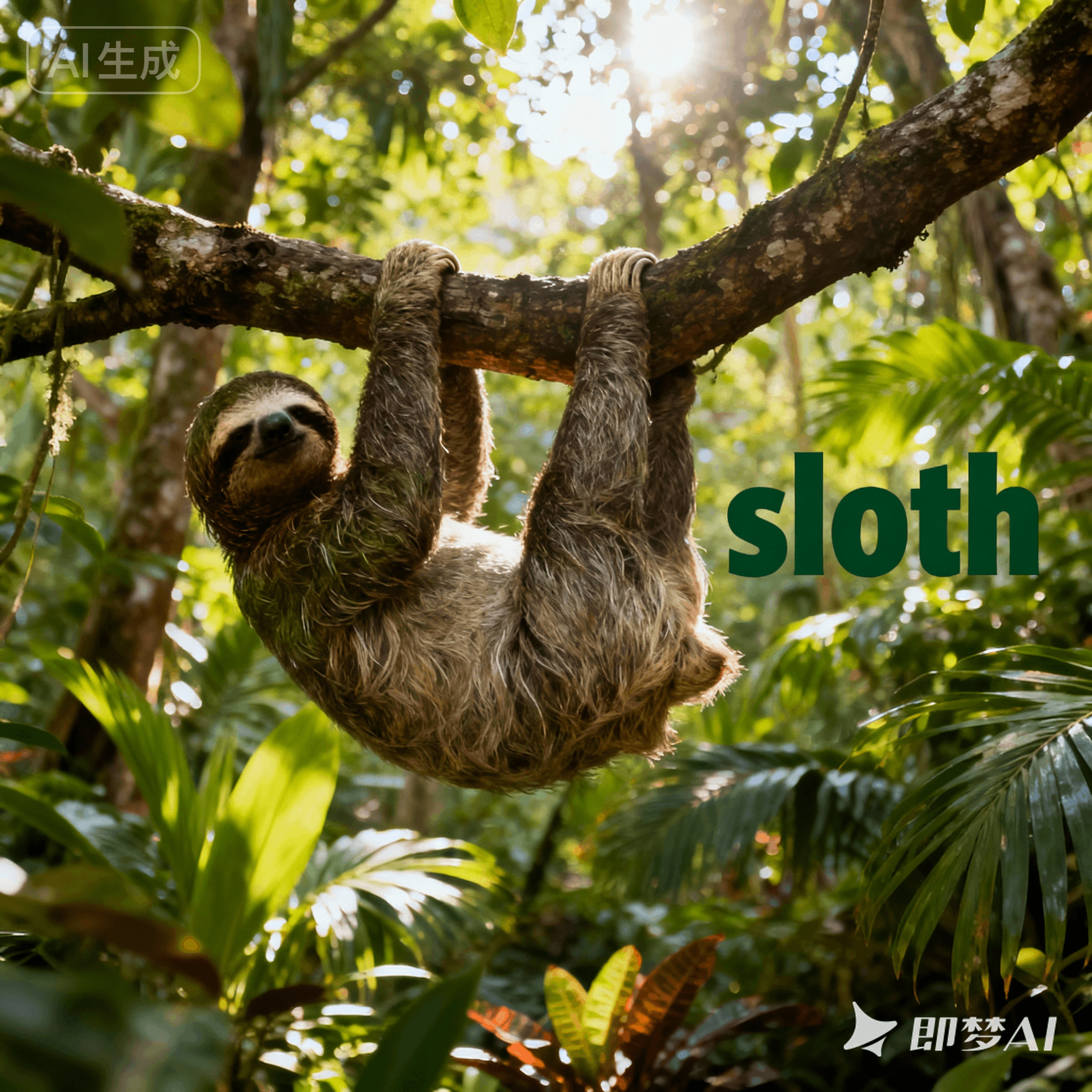 sloth是什么意思_sloth怎么读_音标sləʊθ