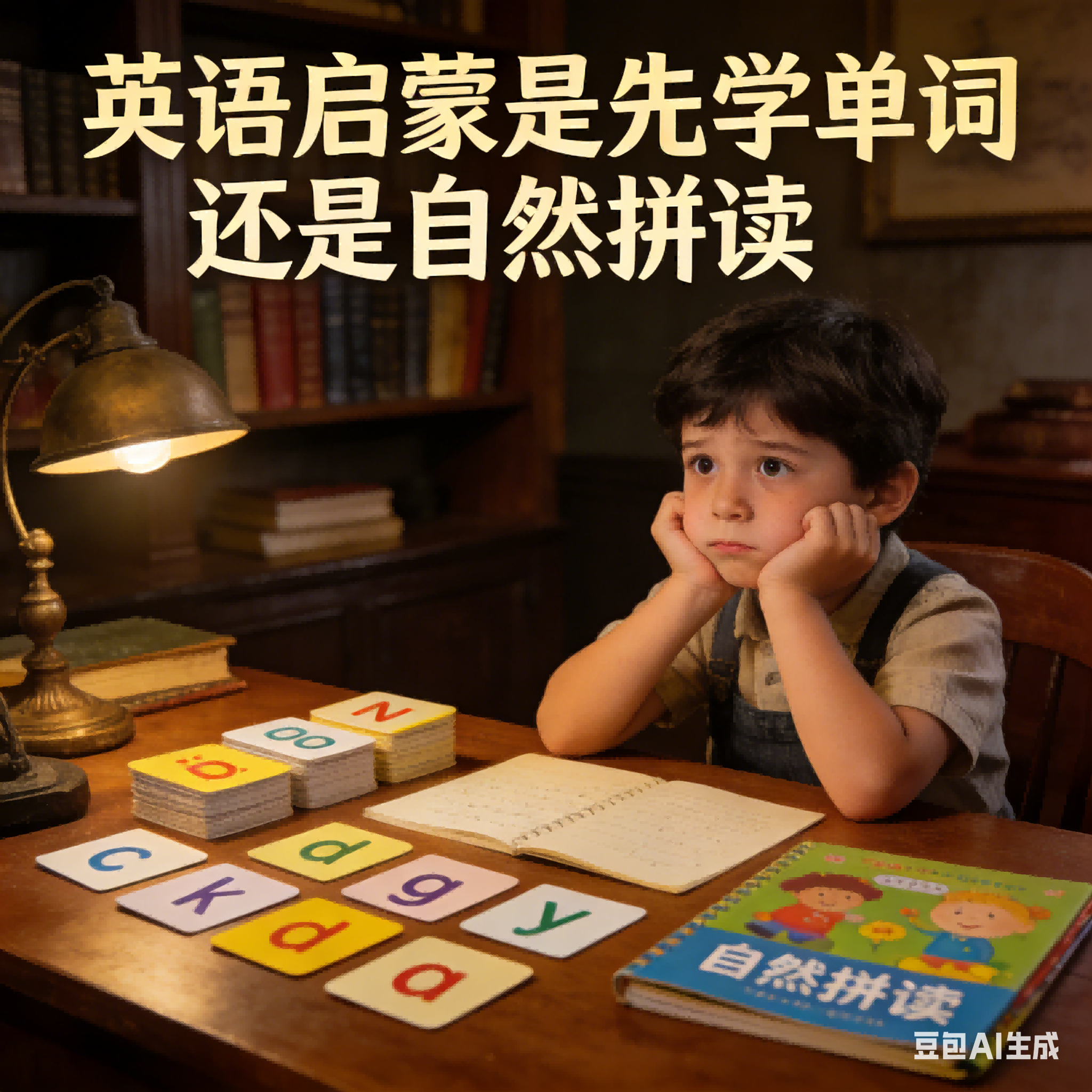 英语启蒙是先学单词还是自然拼读