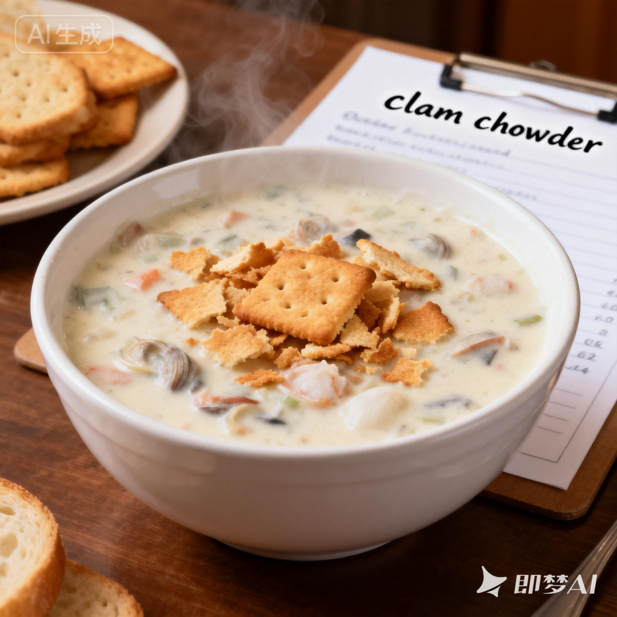 chowder是什么意思_chowder怎么读_音标ˈtʃaʊdə(r)