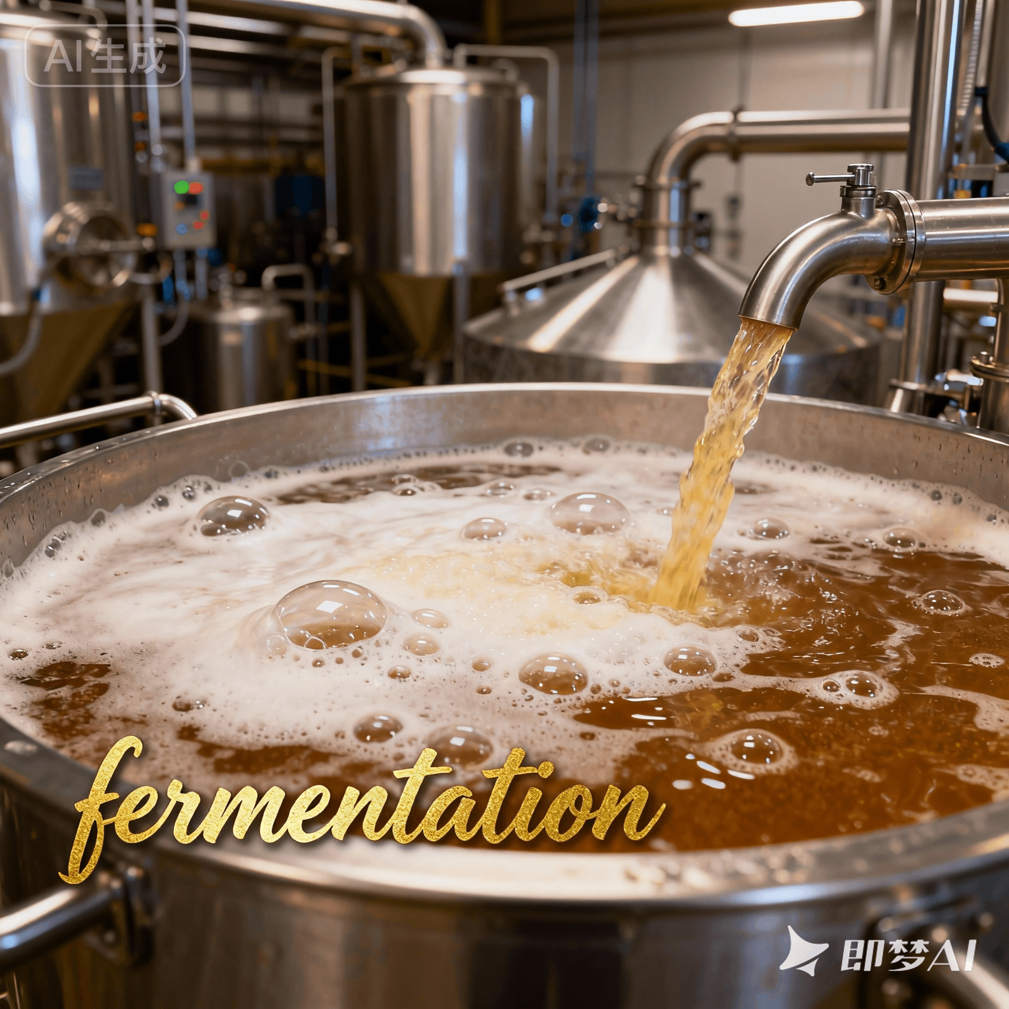 fermentation是什么意思_fermentation怎么读_音标ˌfɜ-men'teɪʃn