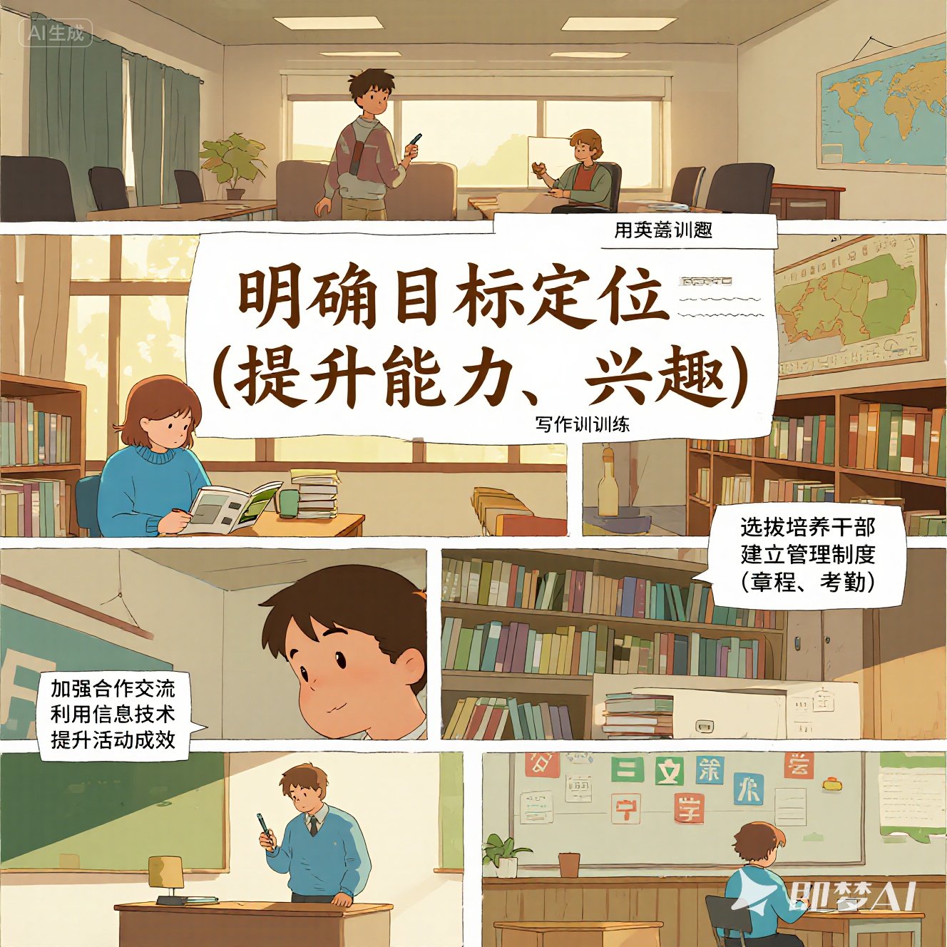 如何组织有效的英语社团活动？