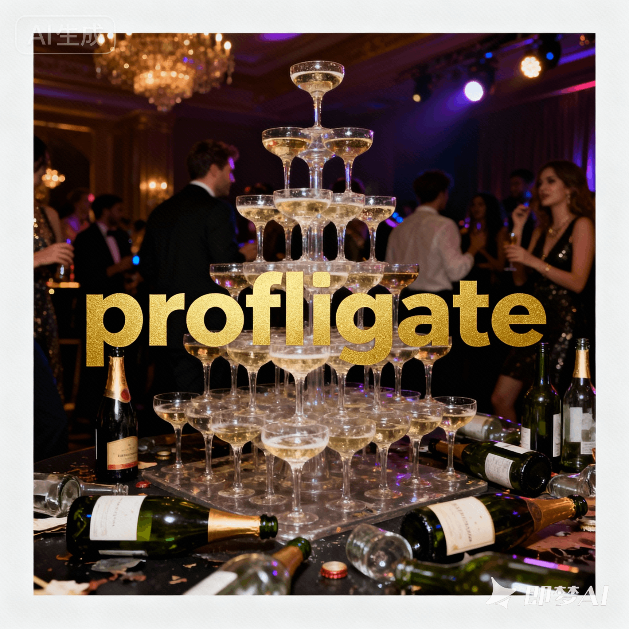 profligate是什么意思_profligate怎么读_音标ˈprɒflɪgət