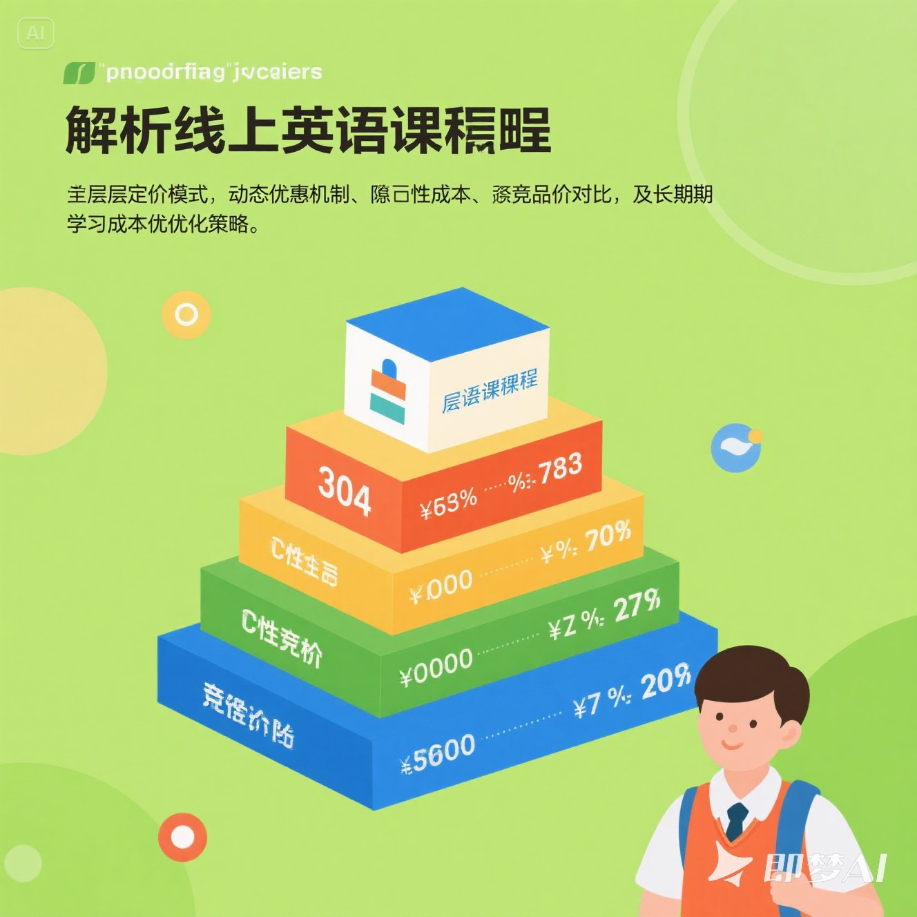 在线英语课程有哪些价格政策？