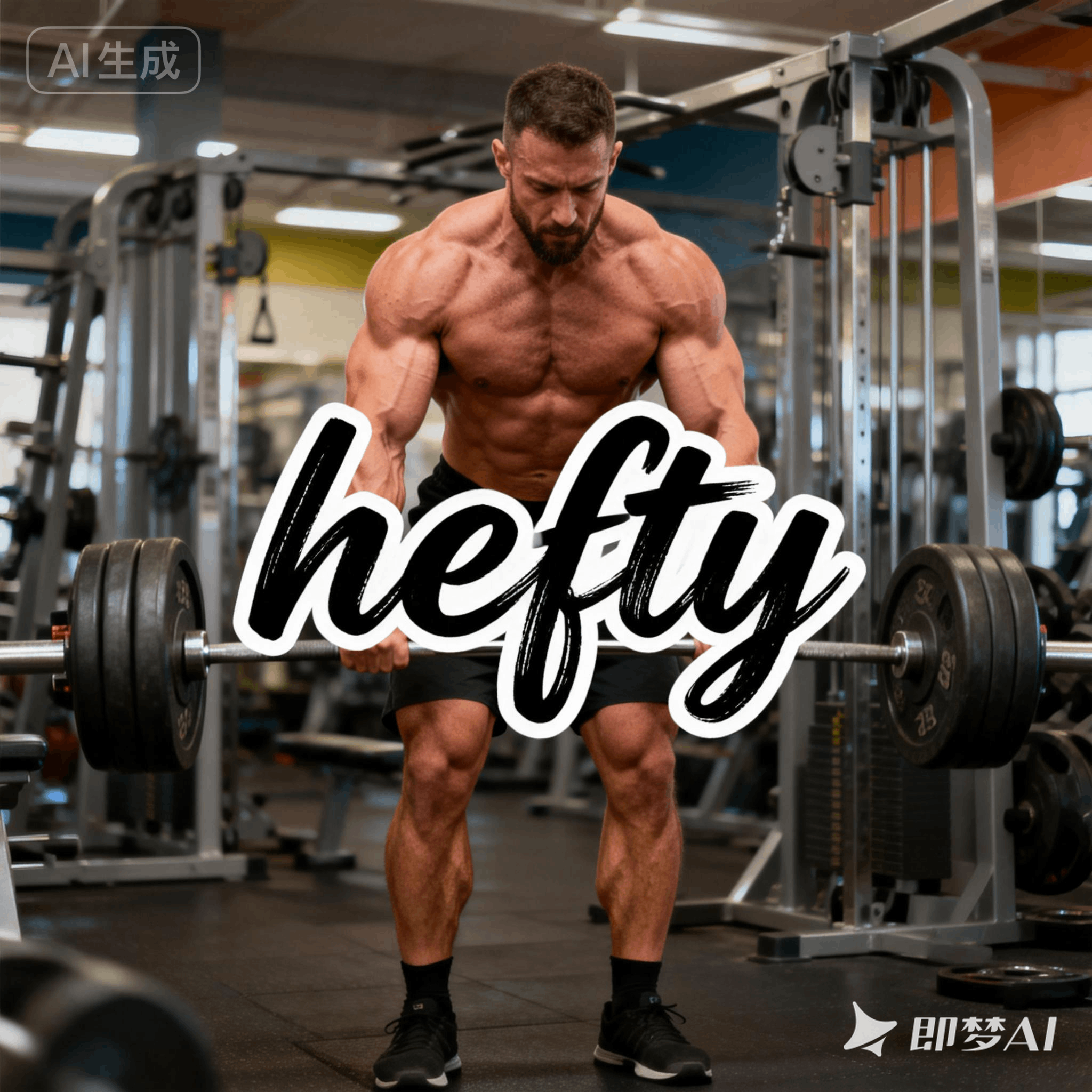 hefty是什么意思_hefty怎么读_音标'heftɪ