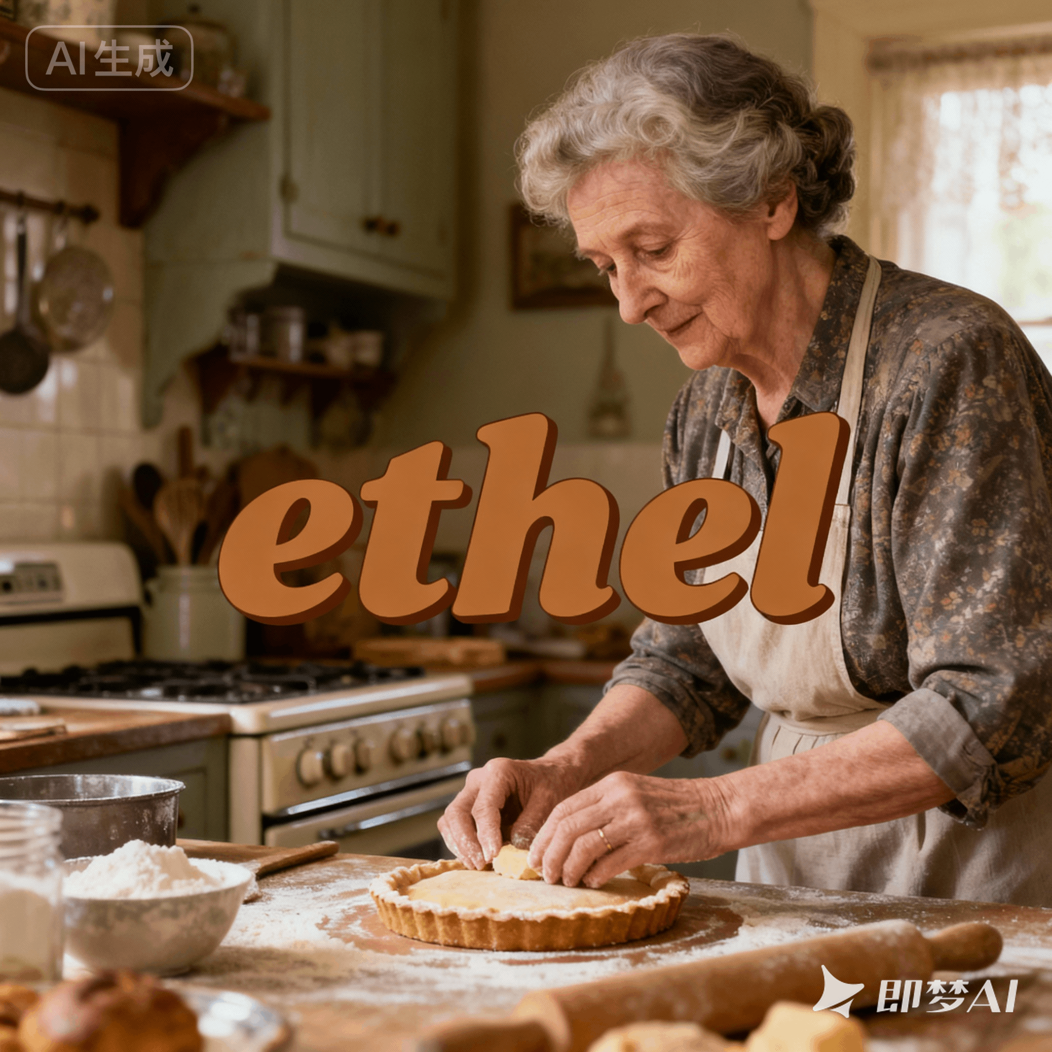 ethel是什么意思_ethel怎么读_音标'eθәl