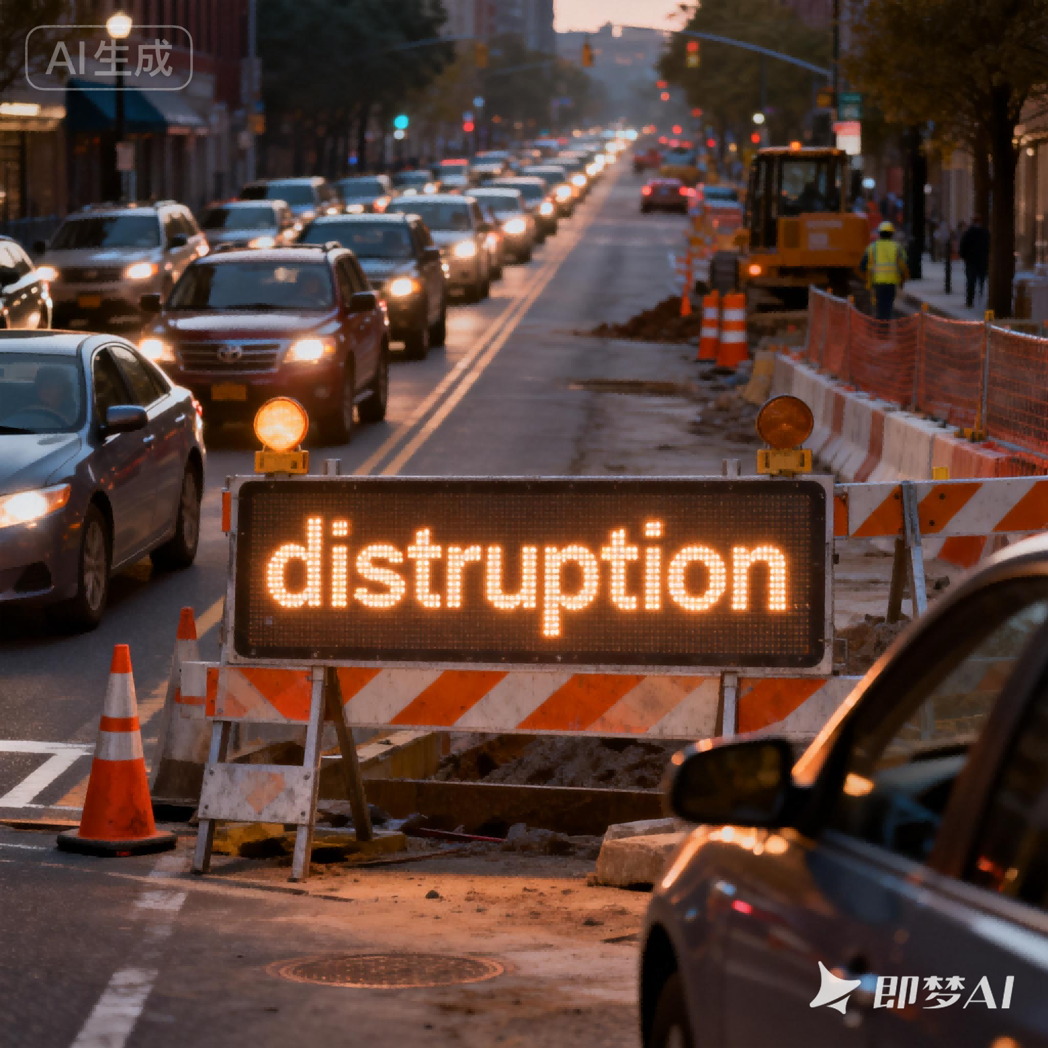 disruption是什么意思_disruption怎么读_音标dɪs'rʌpʃn