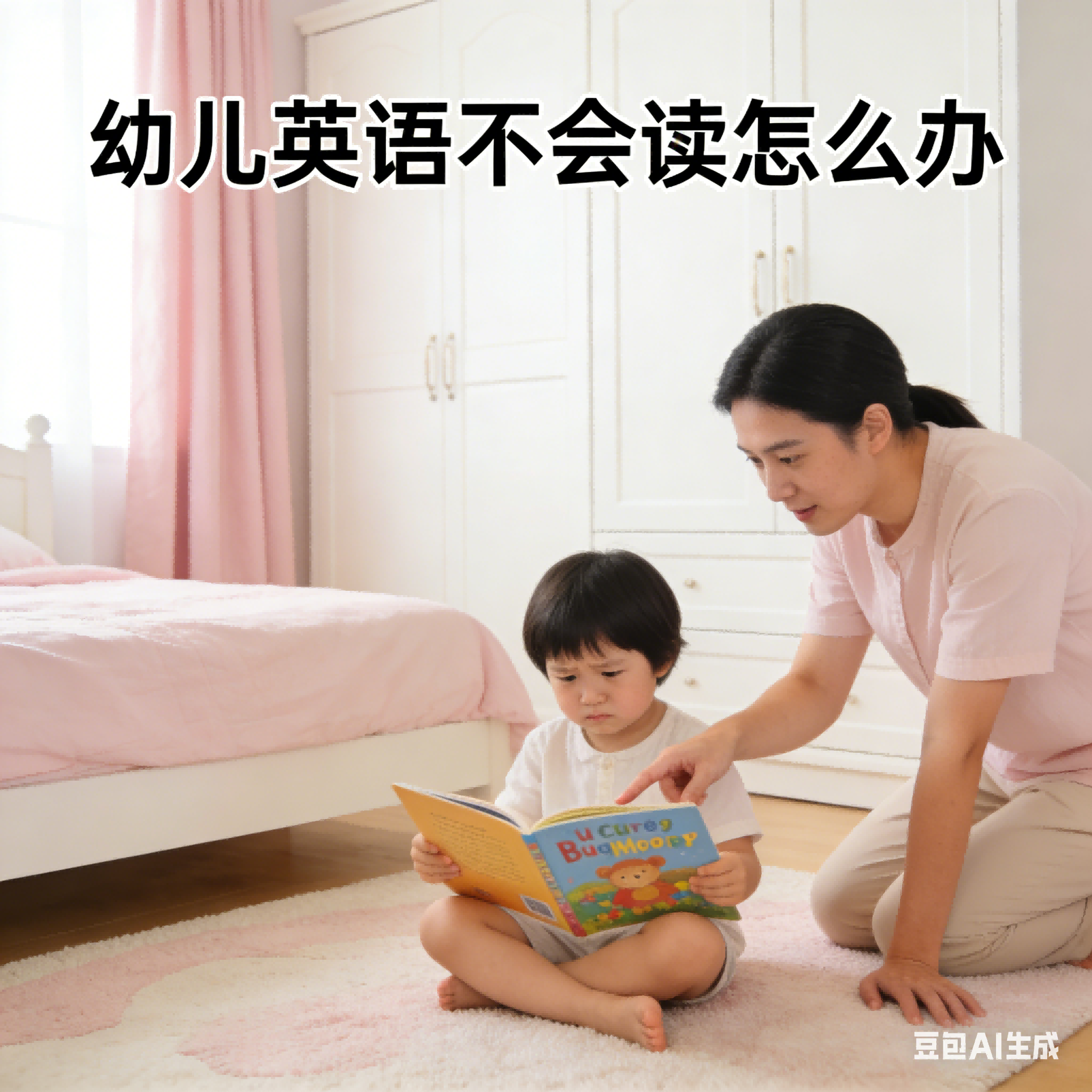 幼儿英语不会读怎么办