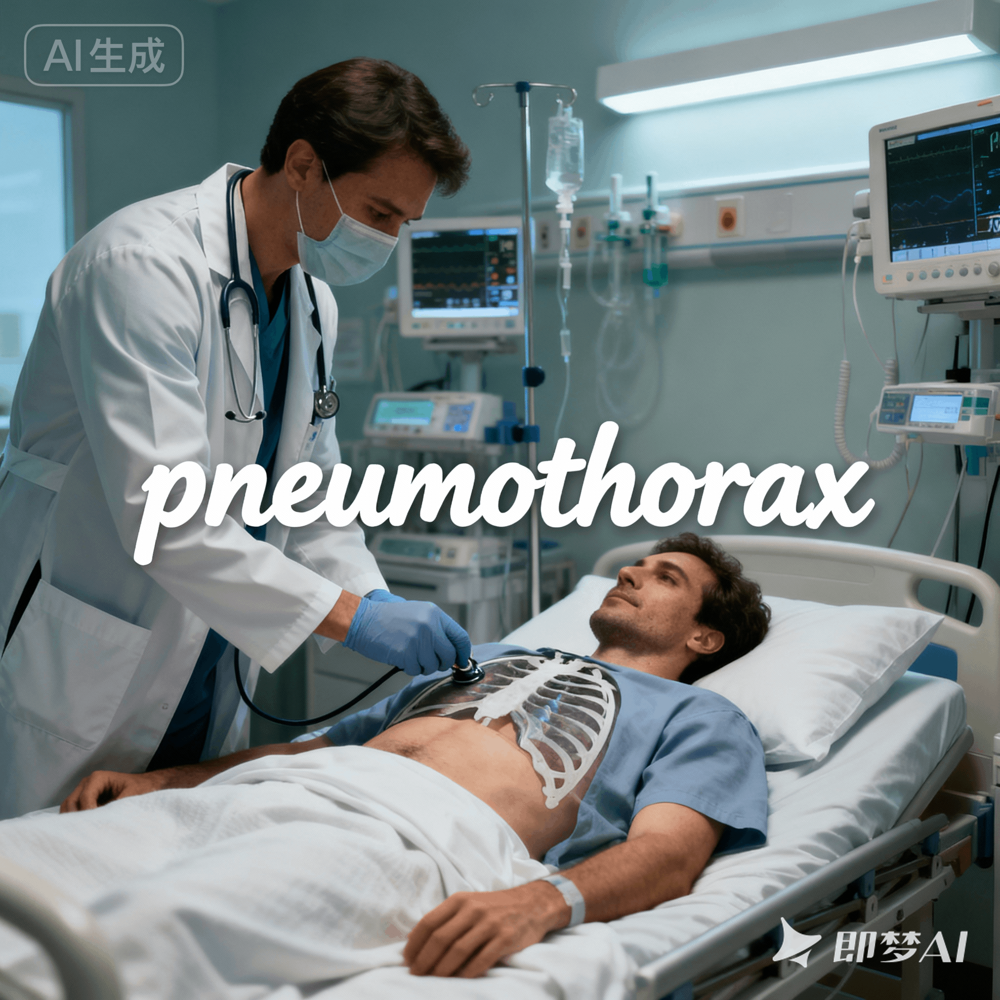 pneumothorax是什么意思_pneumothorax怎么读_音标,nju-mәu'θɔ-ræks