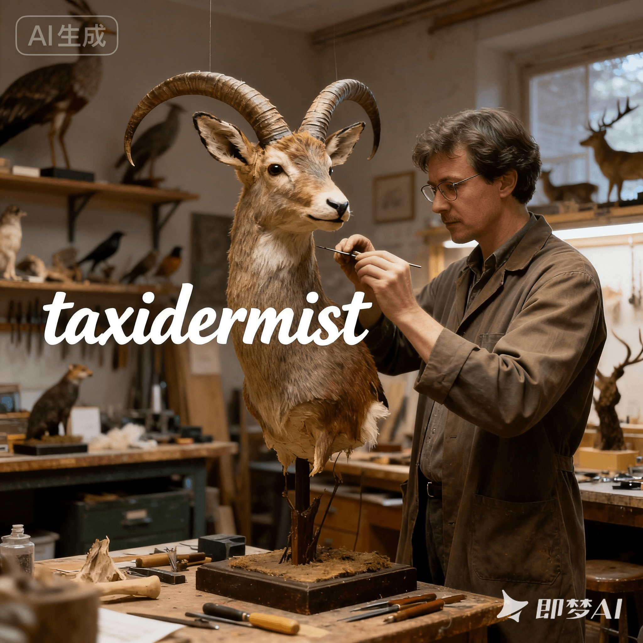 taxidermist是什么意思_taxidermist怎么读_音标'tæksɪdɜ-mɪst