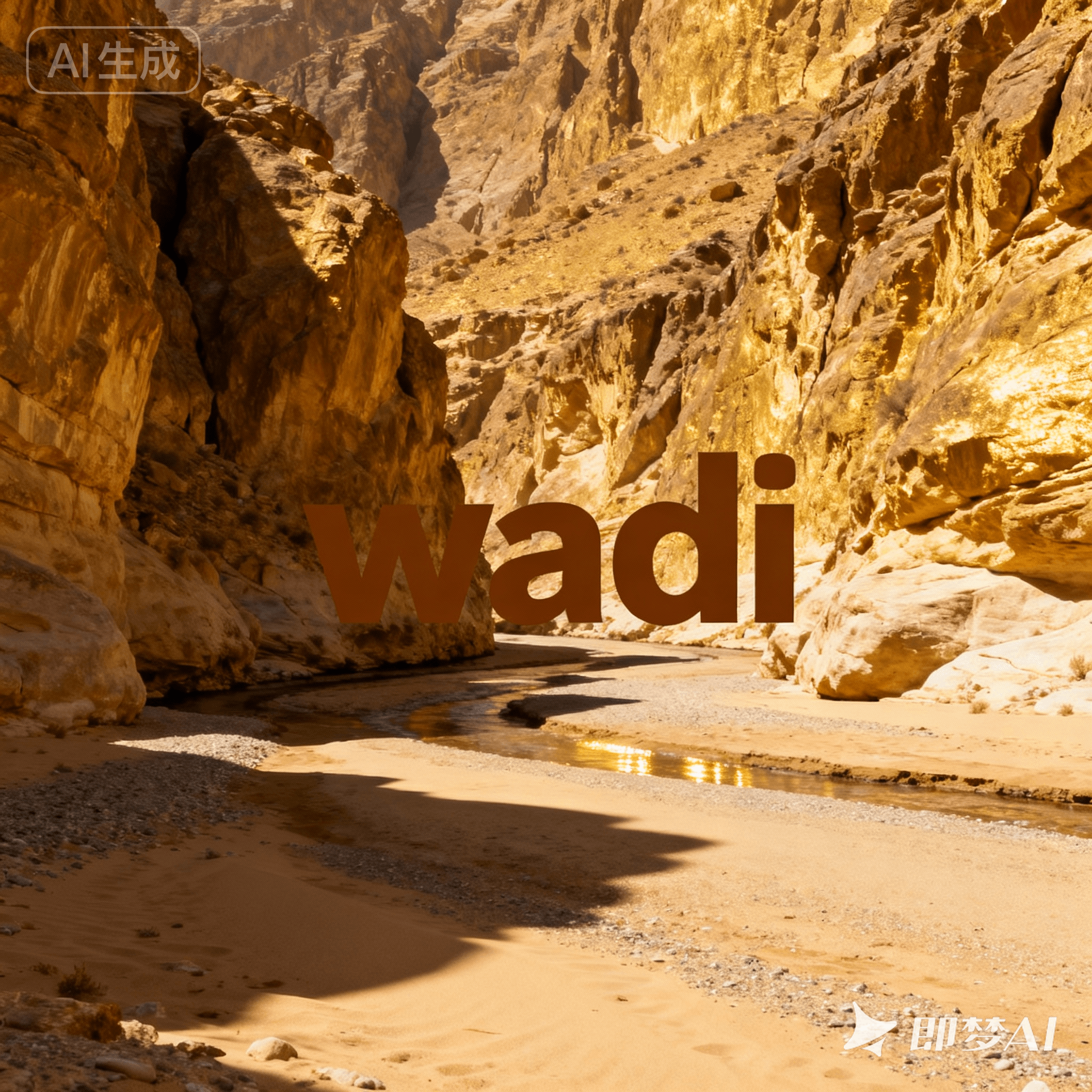 wadi是什么意思_wadi怎么读_音标'wɒdɪ