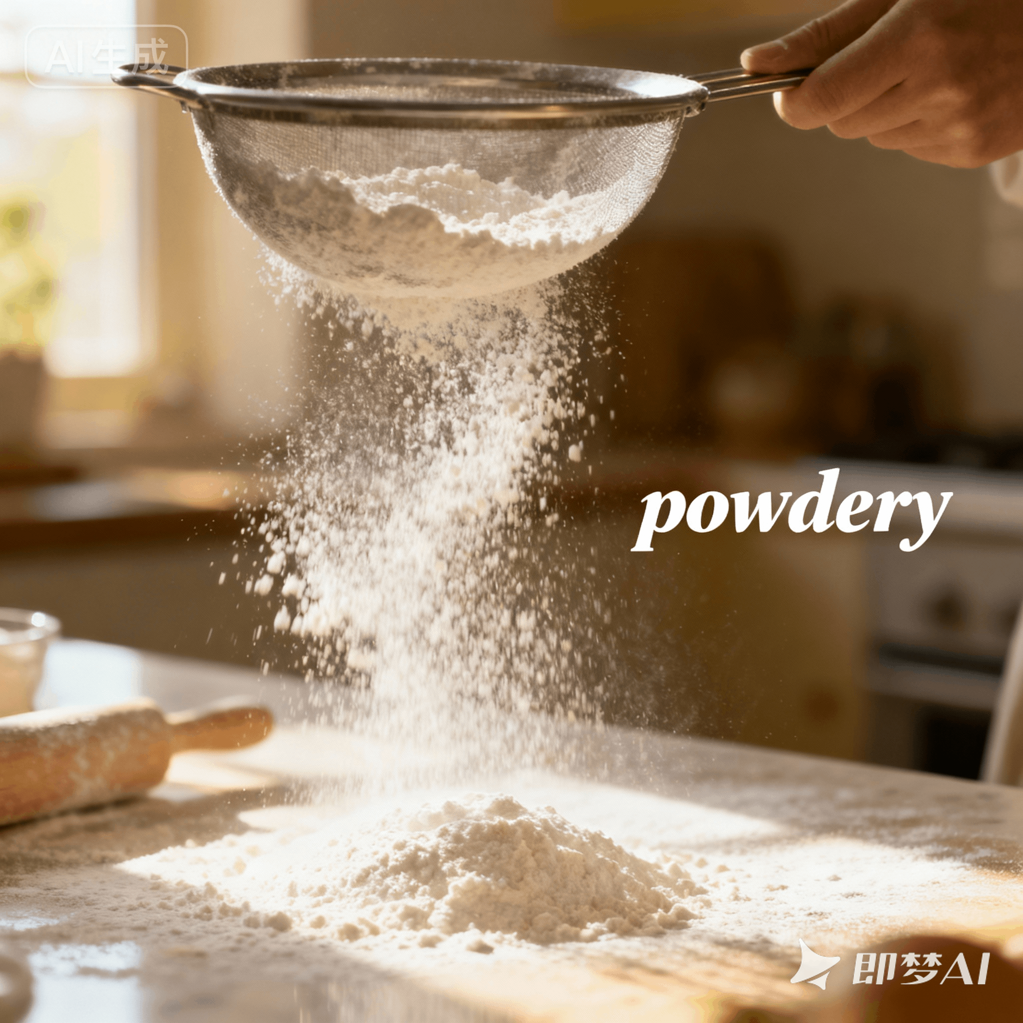 powdery是什么意思_powdery怎么读_音标ˈpaʊdərɪ