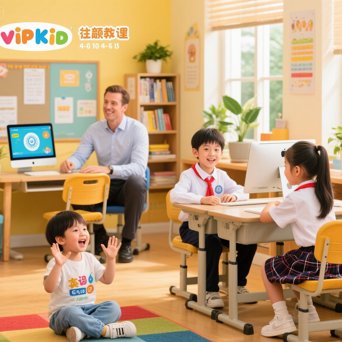 VIPKID 的课程内容适合几岁孩子？