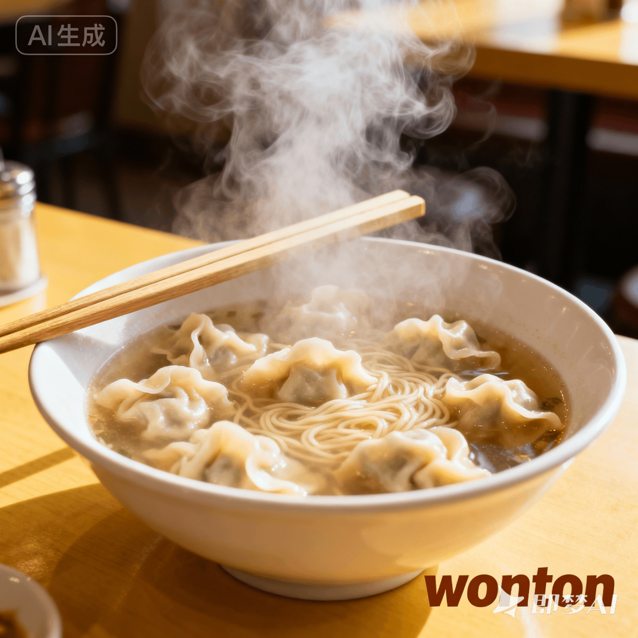 wonton是什么意思_wonton怎么读_音标ˈwɒnˌtɒn
