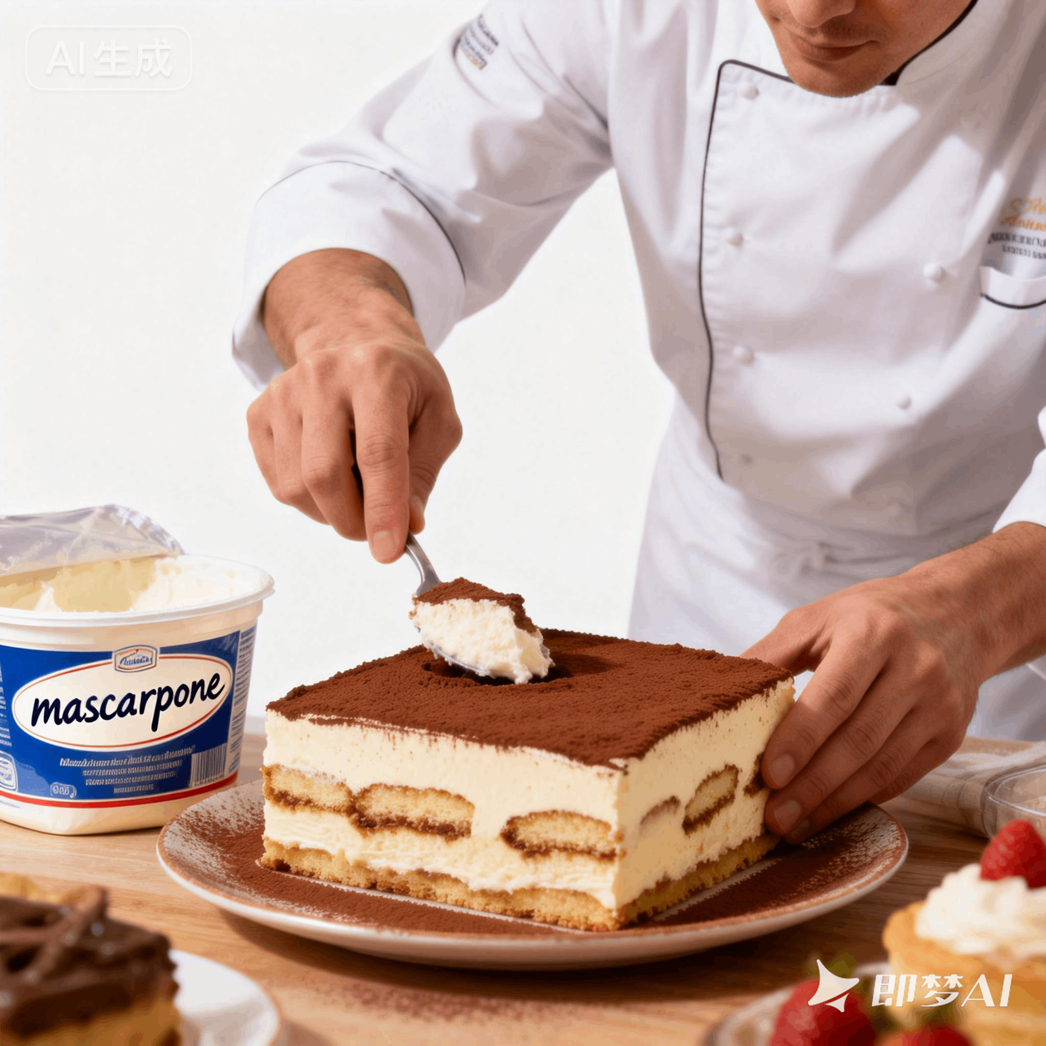 mascarpone是什么意思_mascarpone怎么读_音标ˌmæskə'pəʊneɪ