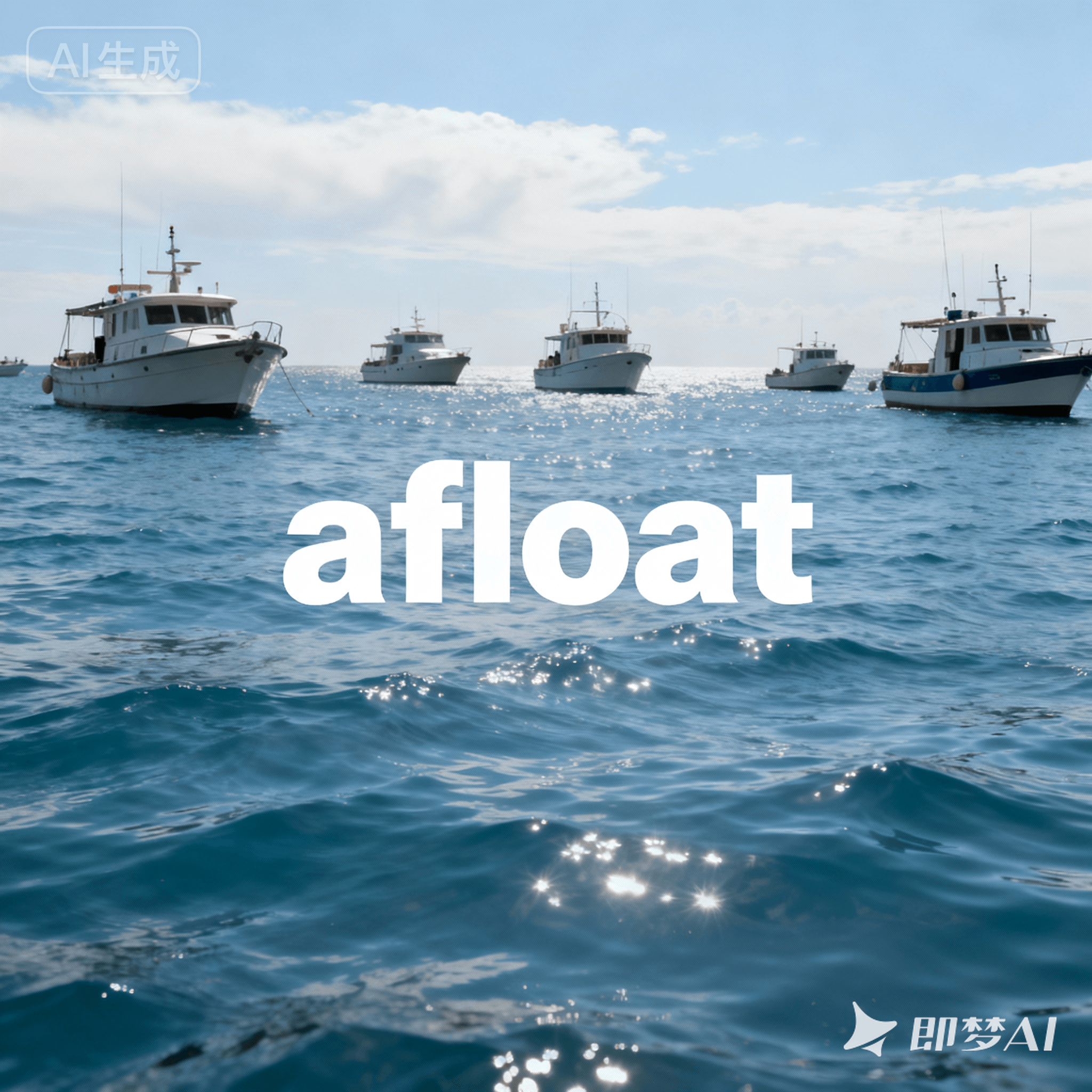 afloat是什么意思_afloat怎么读_音标əˈfləʊt