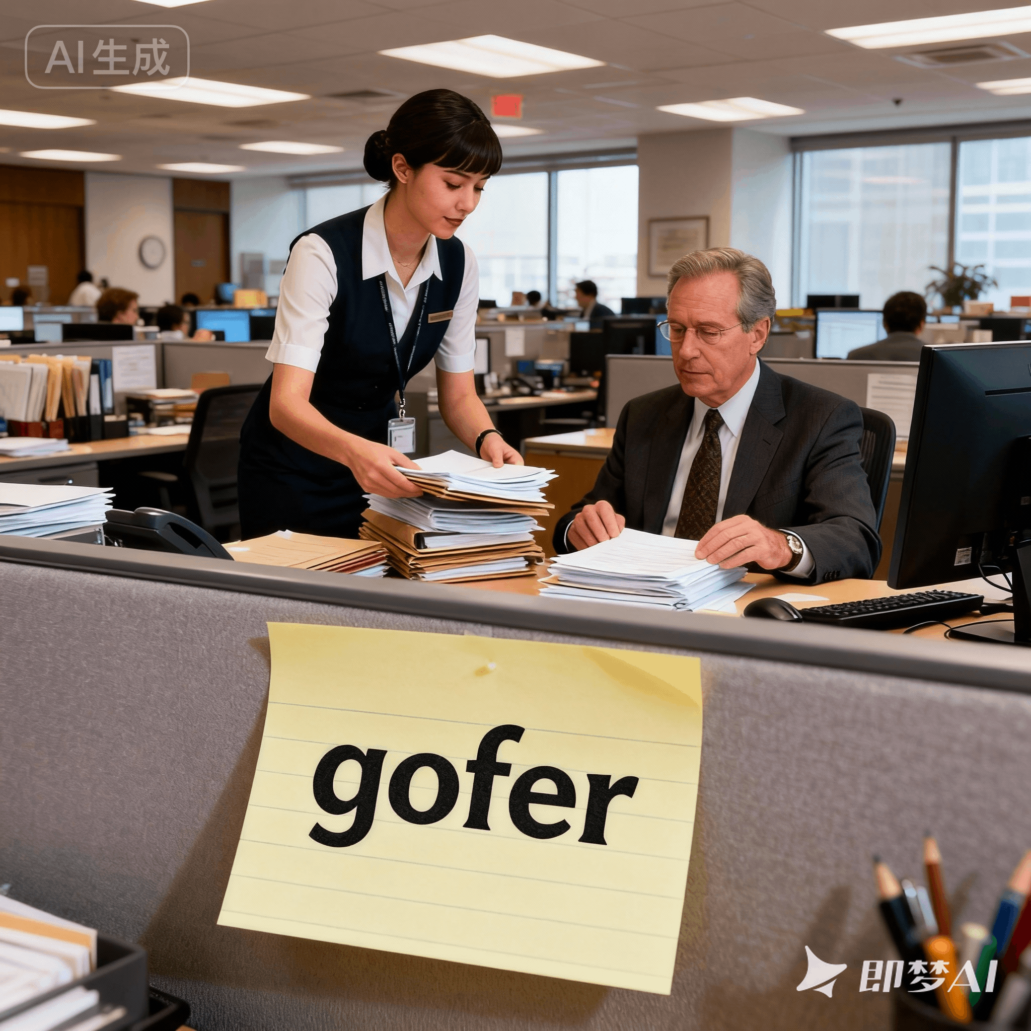 gofer是什么意思_gofer怎么读_音标ˈgəʊfə(r)