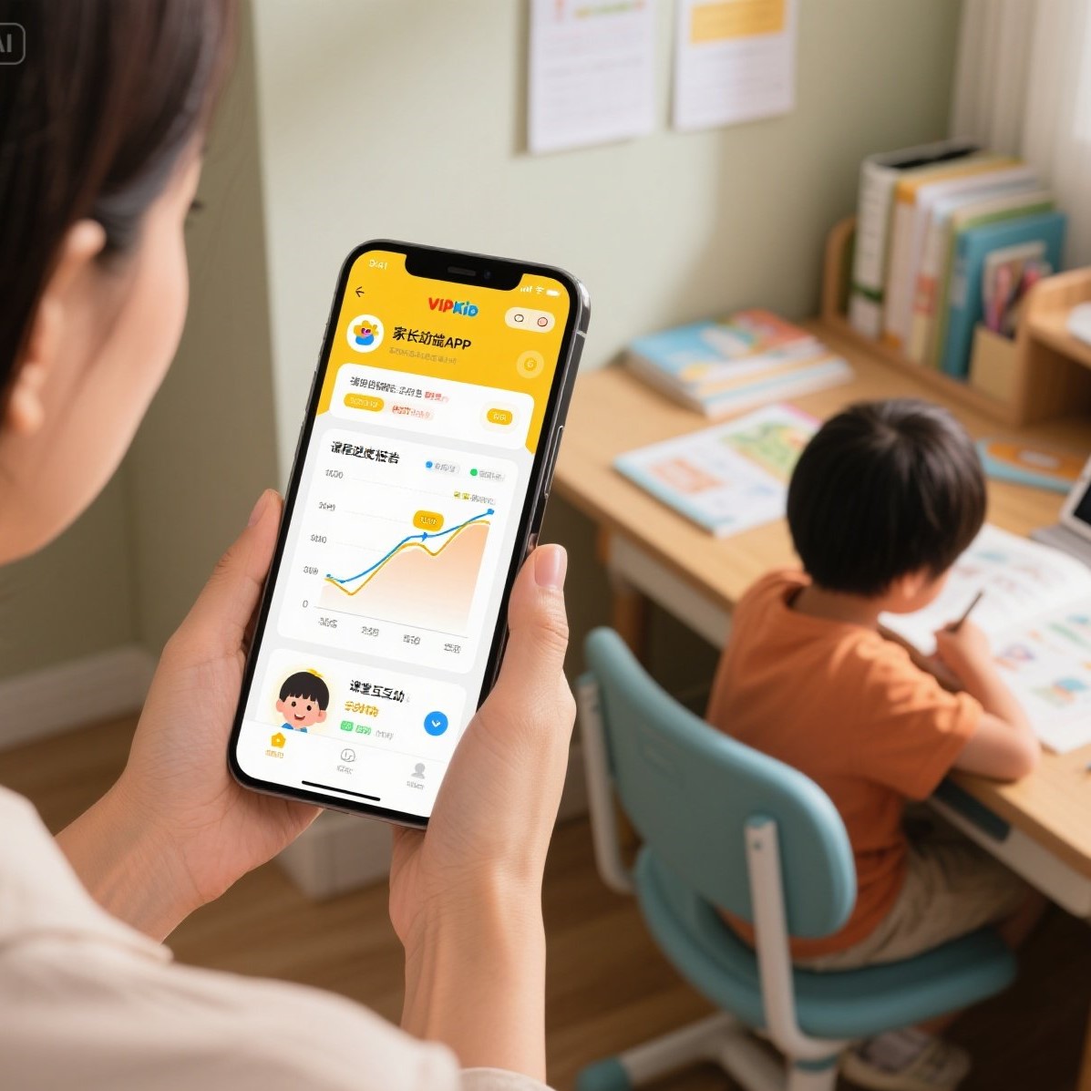 VIPKID 的课程是否提供进度跟踪？