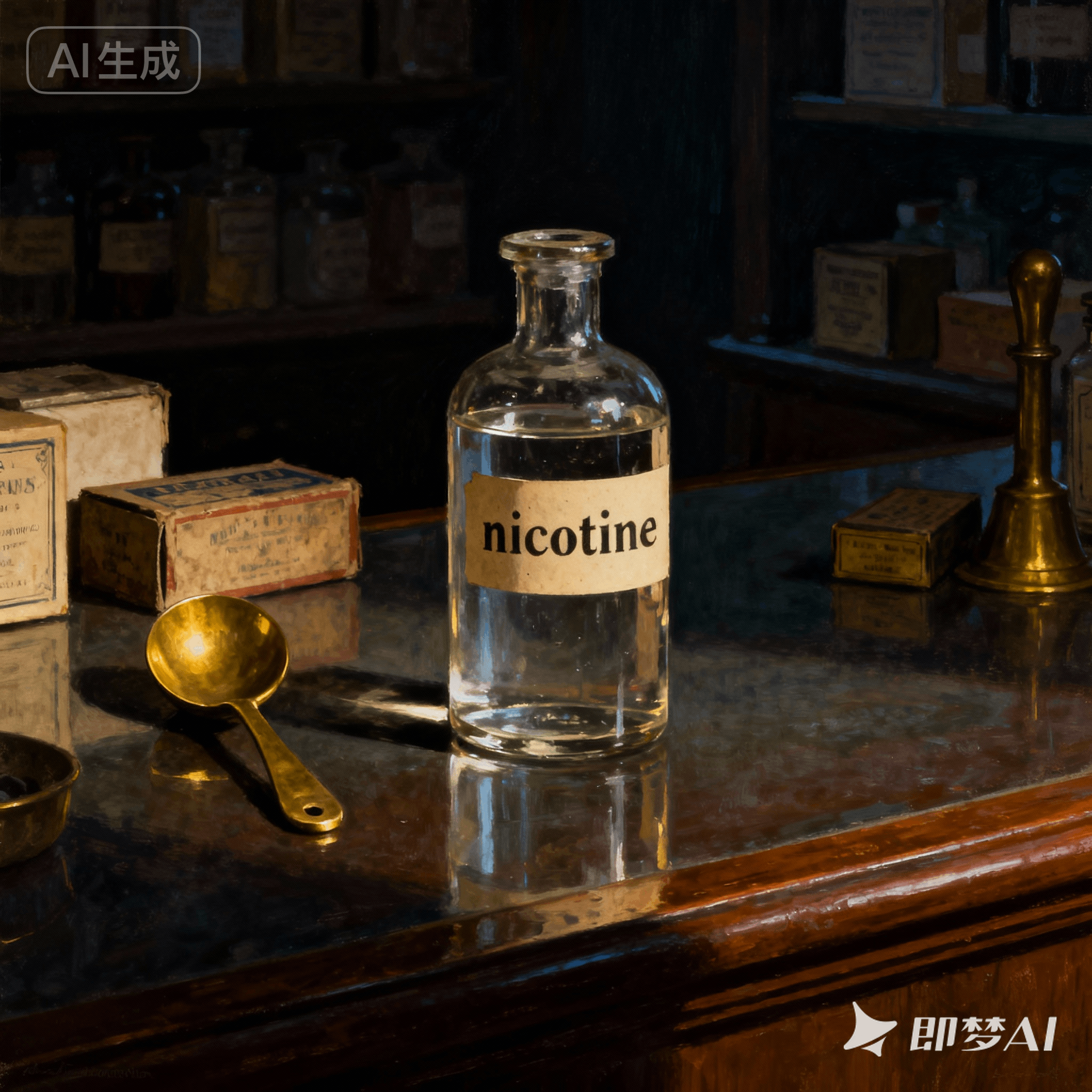 nicotine是什么意思_nicotine怎么读_音标ˈnɪkəti-n