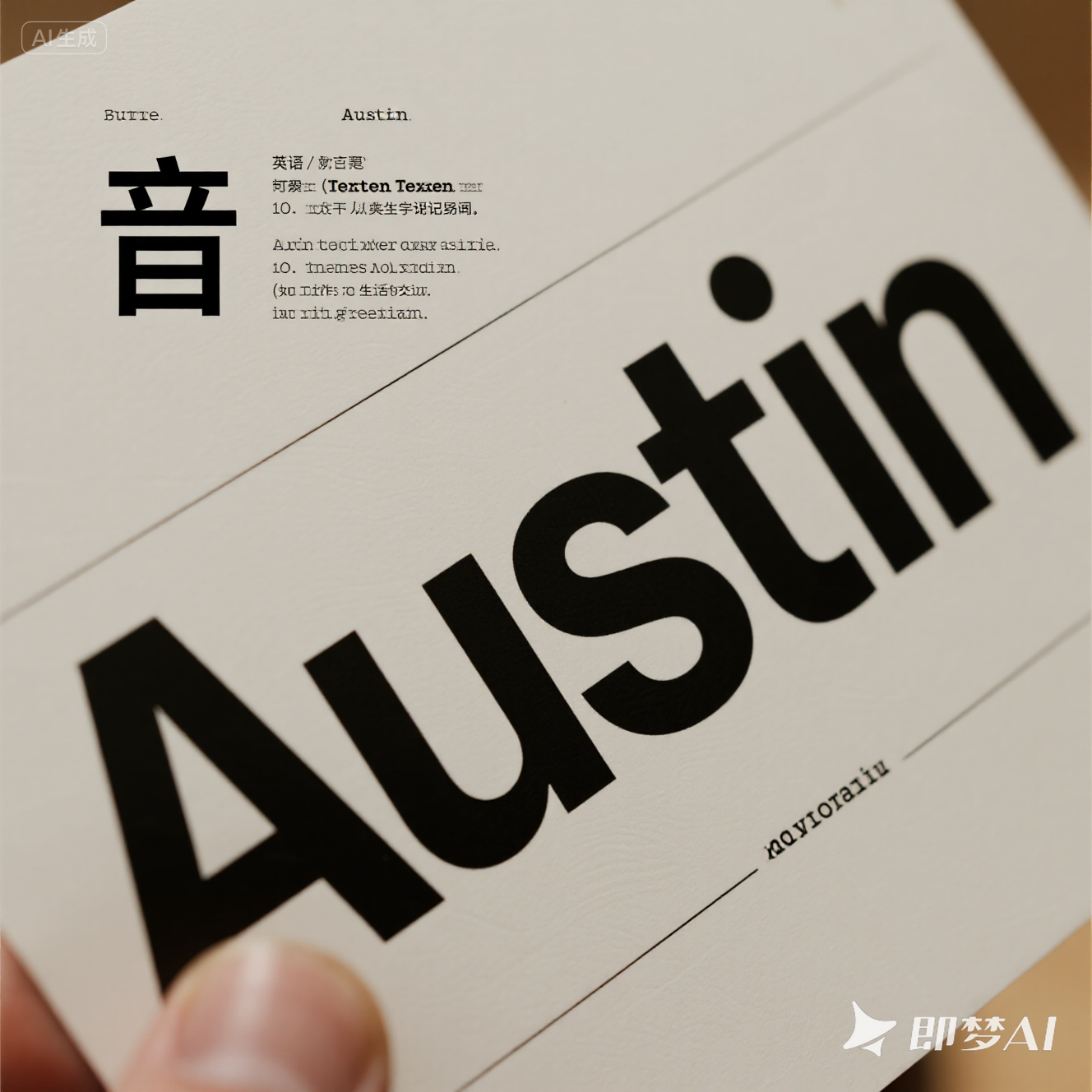 austin 是什么意思_austin 怎么读_音标ˈɔ-stɪn