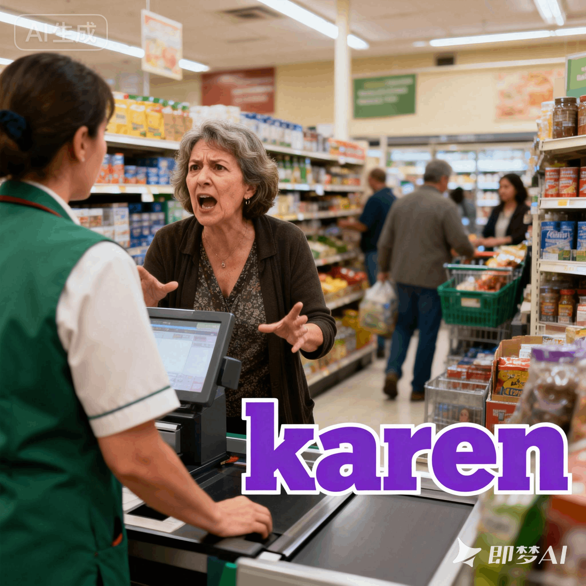 karen是什么意思_karen怎么读_音标'kɑ-rәn