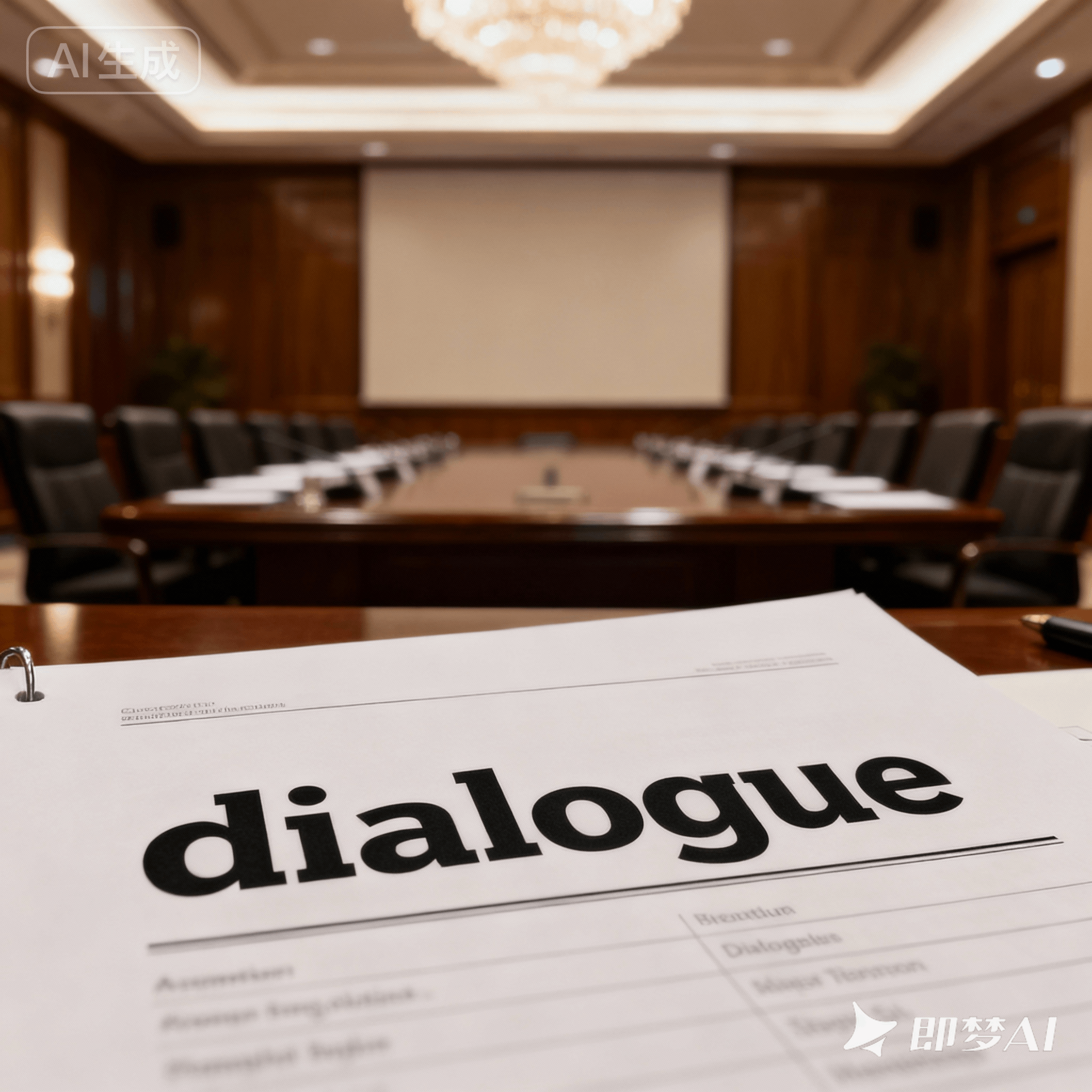 dialogue是什么意思_dialogue怎么读_音标'daɪəlɒɡ
