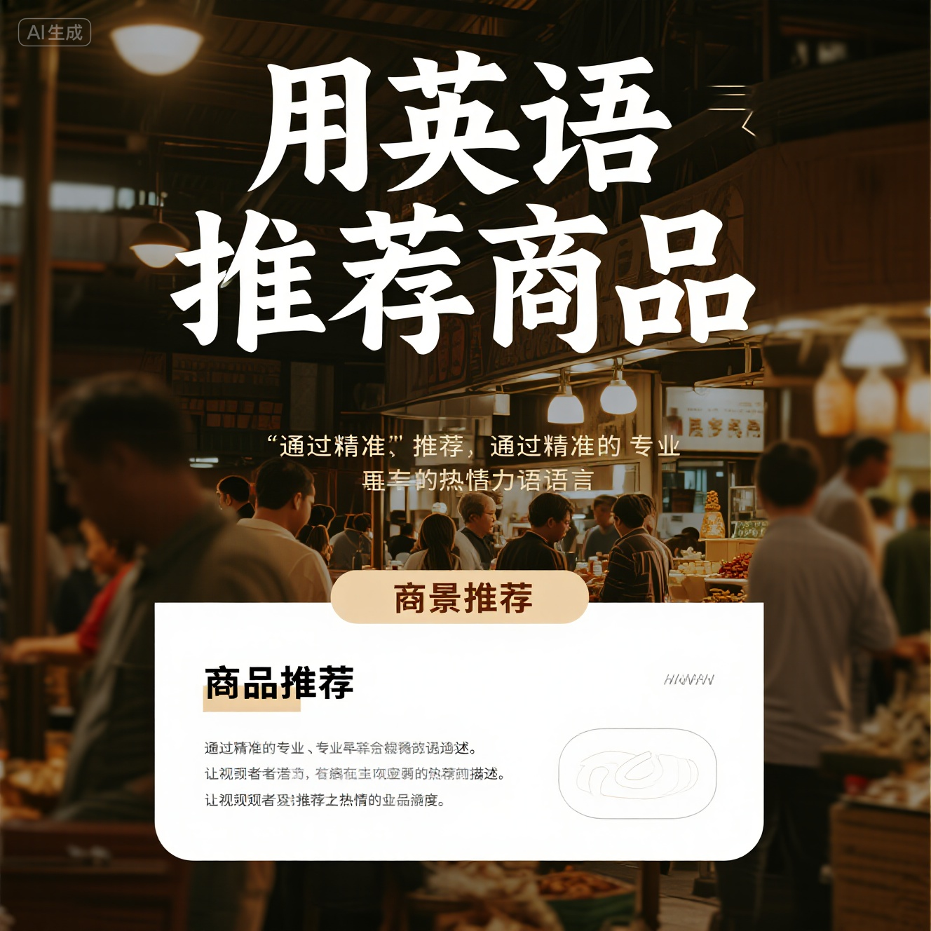 如何用英语表达对商品的推荐？