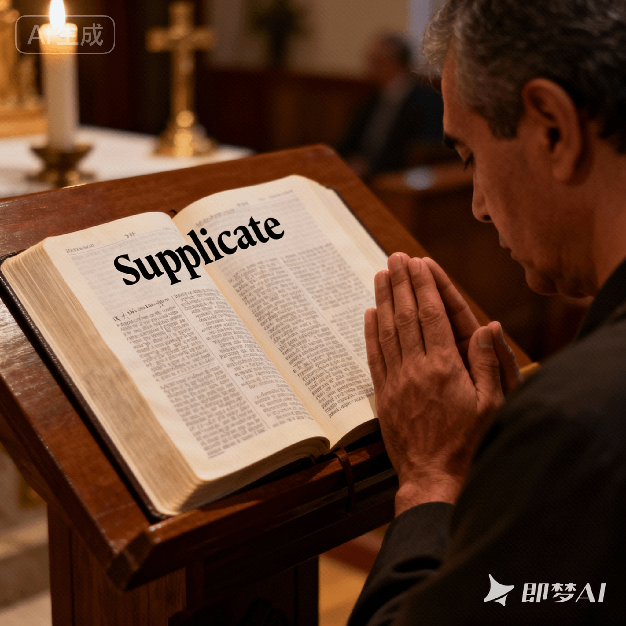 supplicate是什么意思_supplicate怎么读_音标'sʌplɪkeɪt