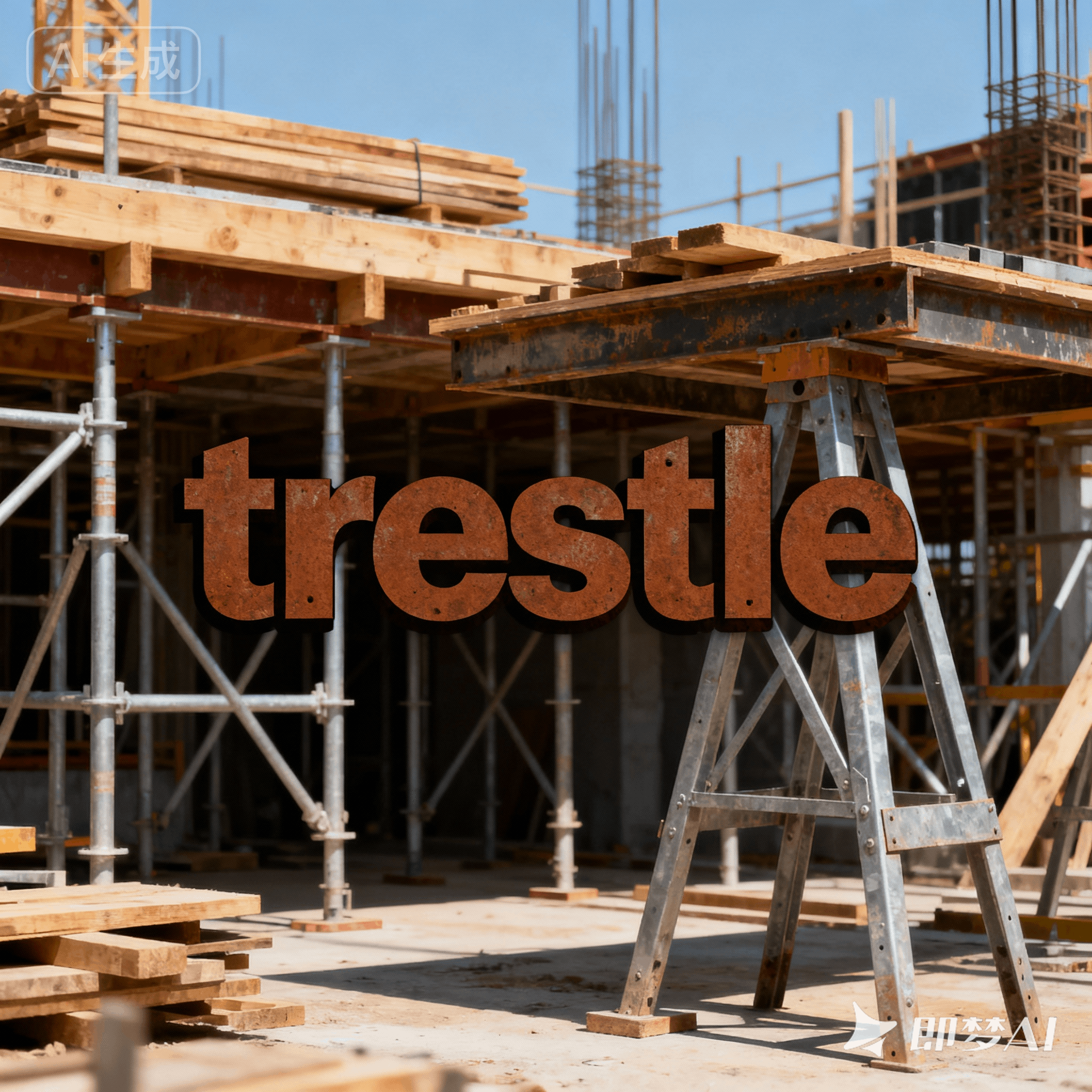 trestle是什么意思_trestle怎么读_音标ˈtresl