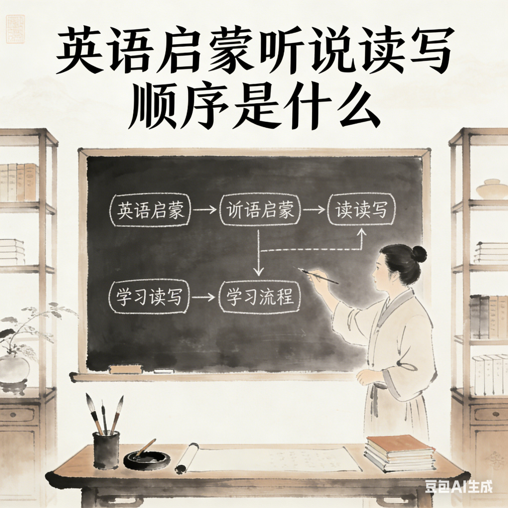 英语启蒙听说读写顺序是什么