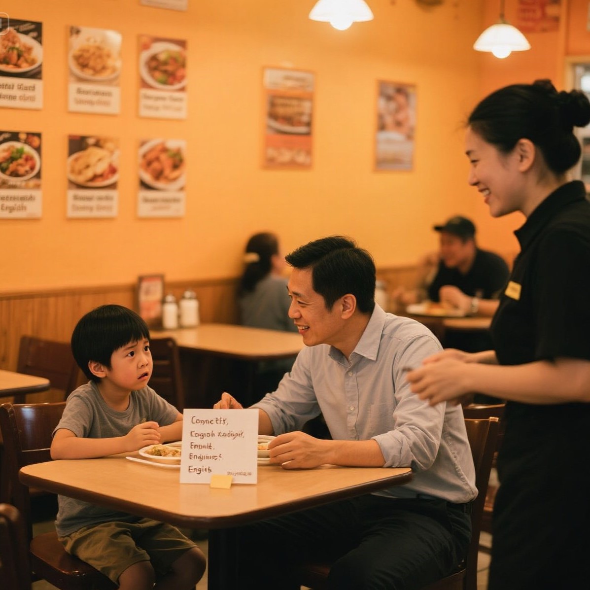 儿童英语点餐：餐厅环境适应？