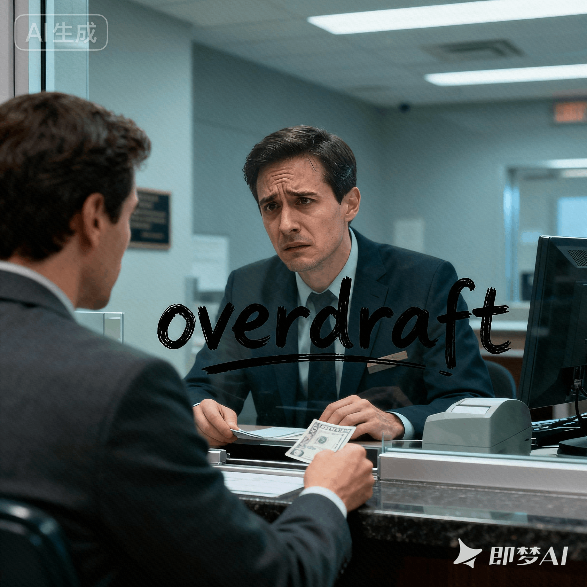 overdraft是什么意思_overdraft怎么读_音标ˈəʊvəˌdræft