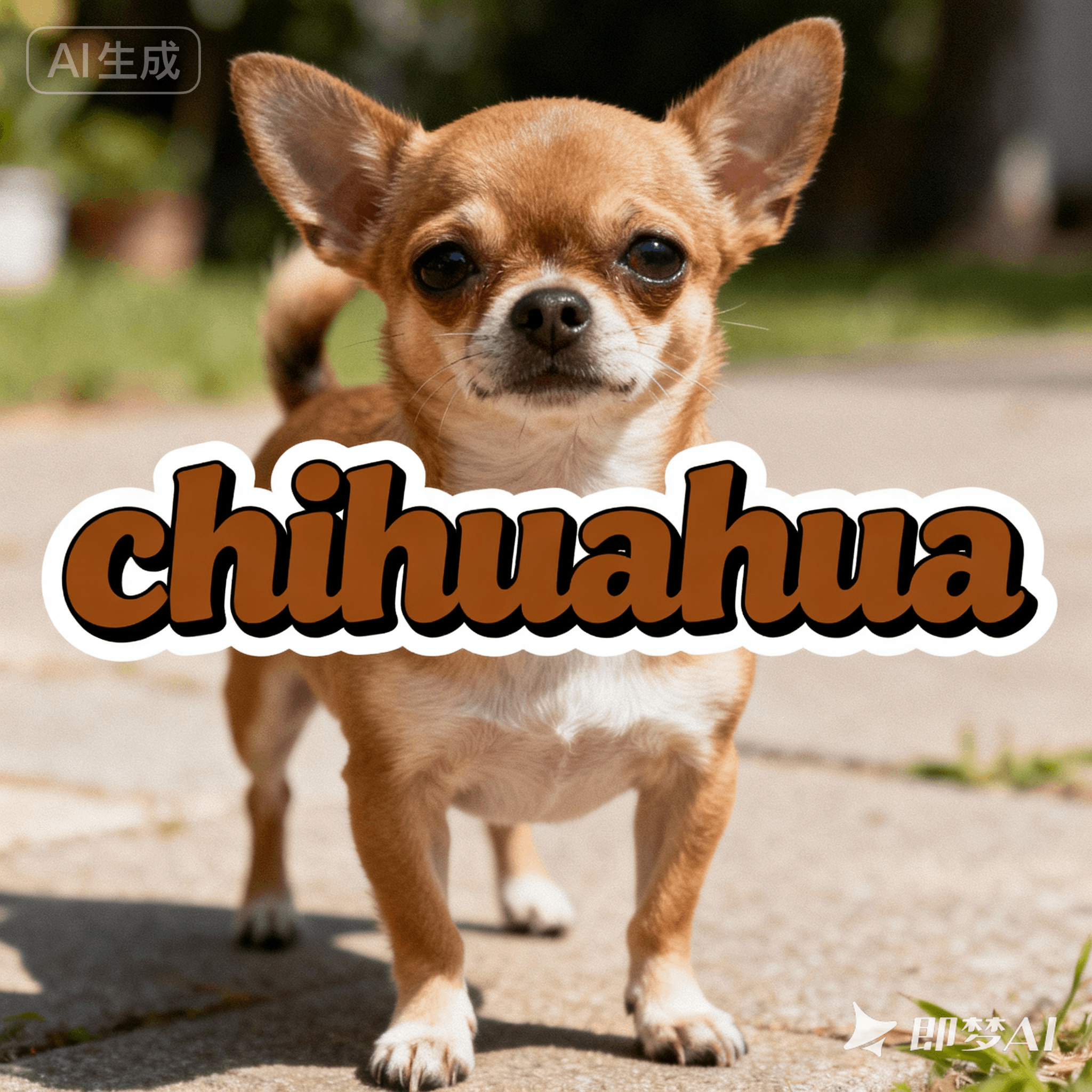 chihuahua是什么意思_chihuahua怎么读_音标tʃɪ'wɑ-wə