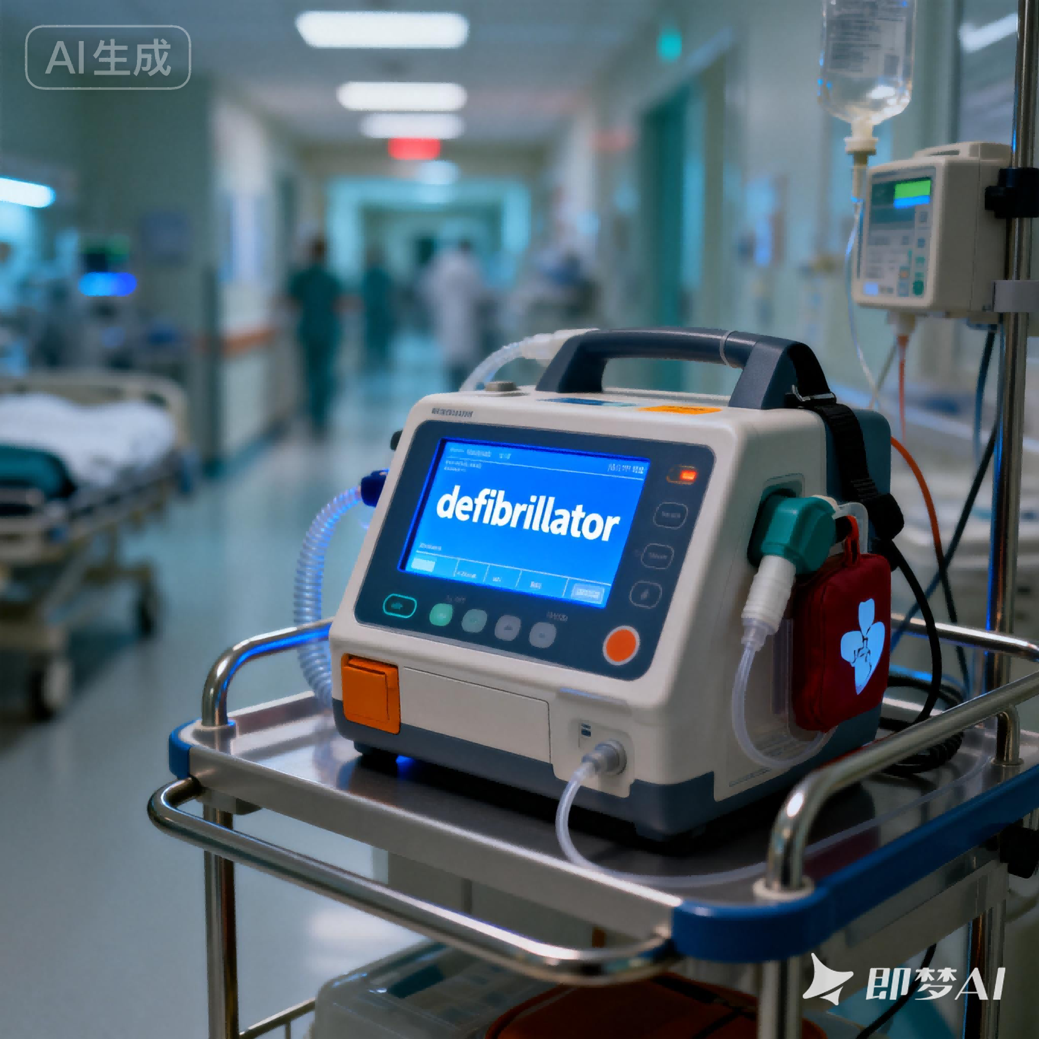 defibrillator是什么意思_defibrillator怎么读_音标di-ˈfɪbrɪleɪtə(r)