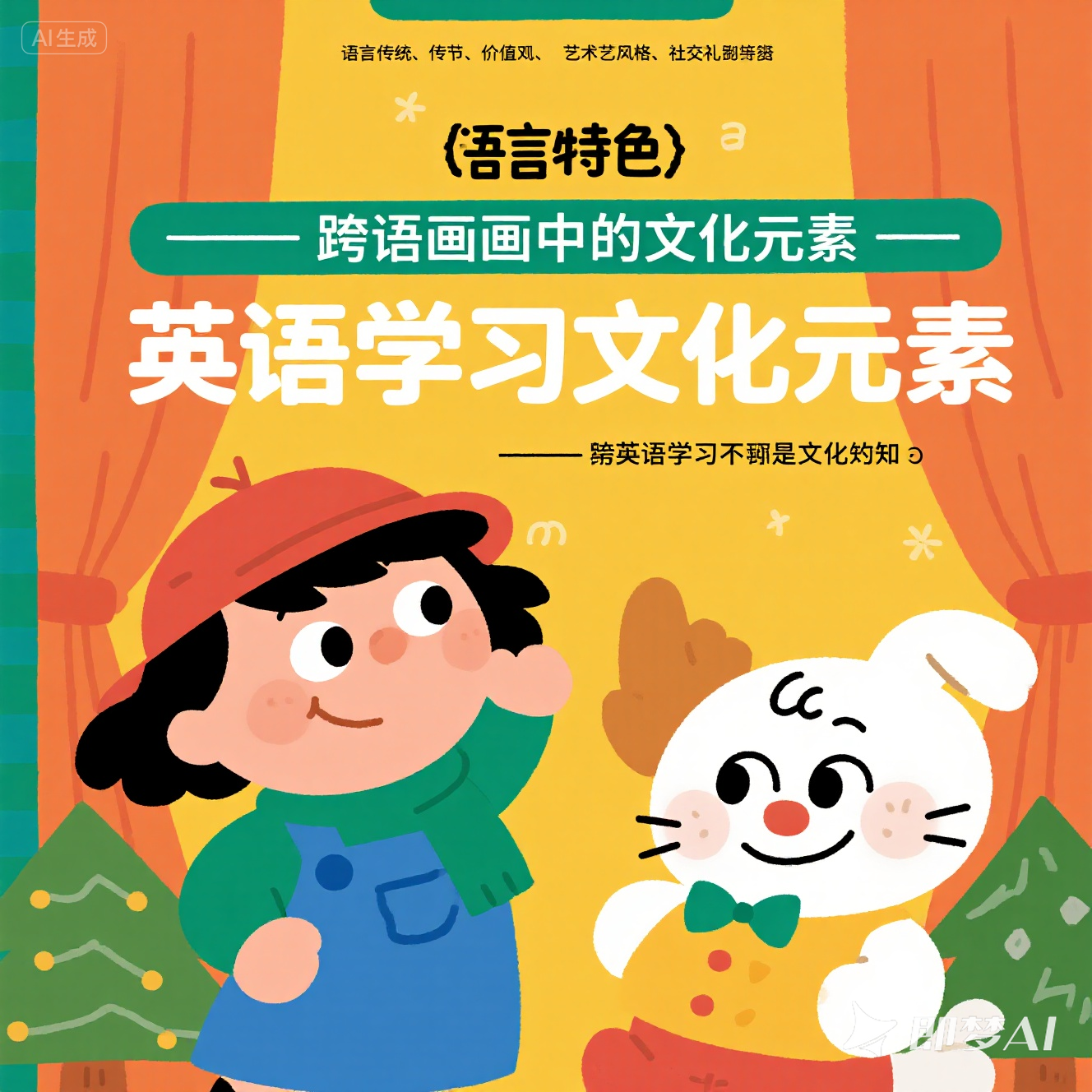 英语动画片中的文化元素介绍？